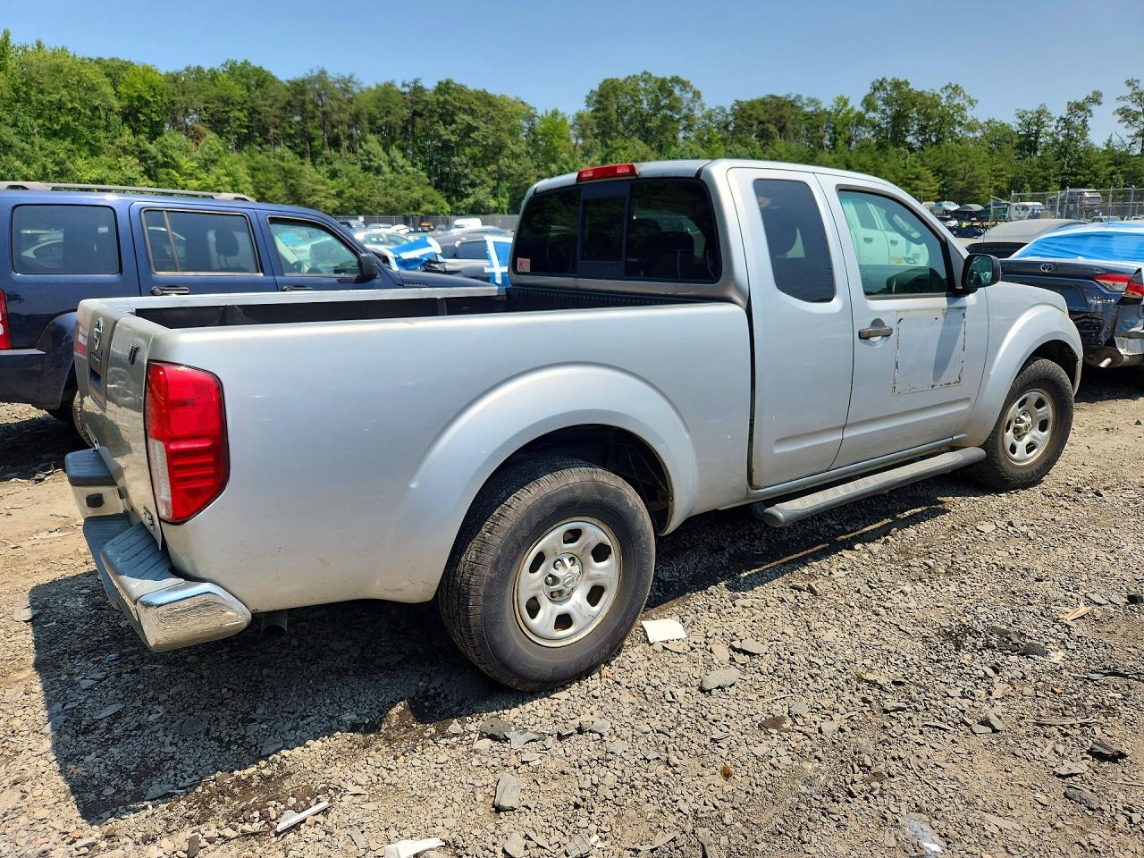 2009 Nissan Frontier Xe Серебряный vin: 1N6BD06T69C405495