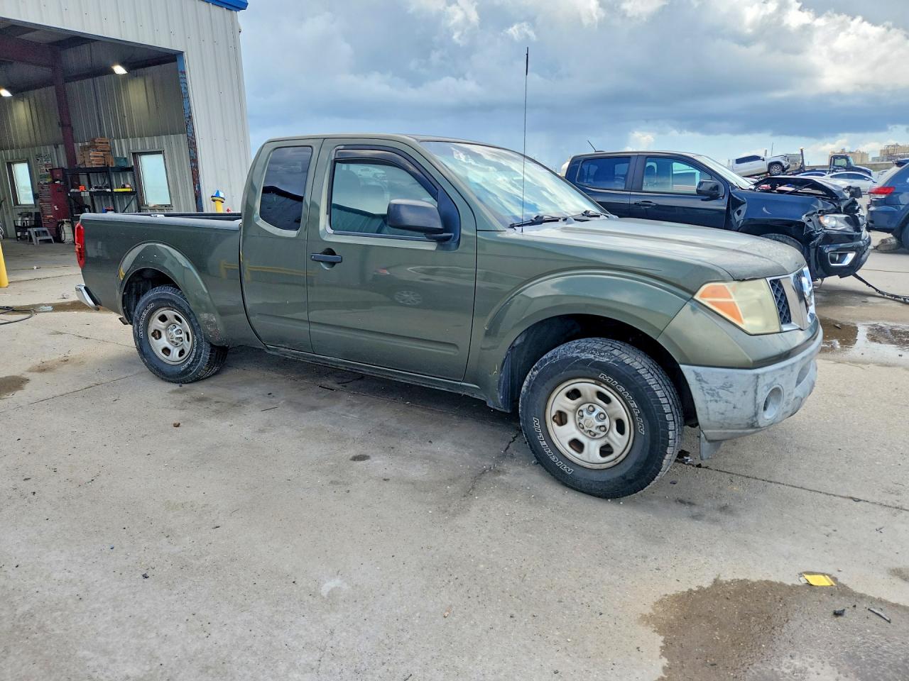 2005 Nissan Frontier King Cab Xe Green vin: 1N6BD06T75C422168