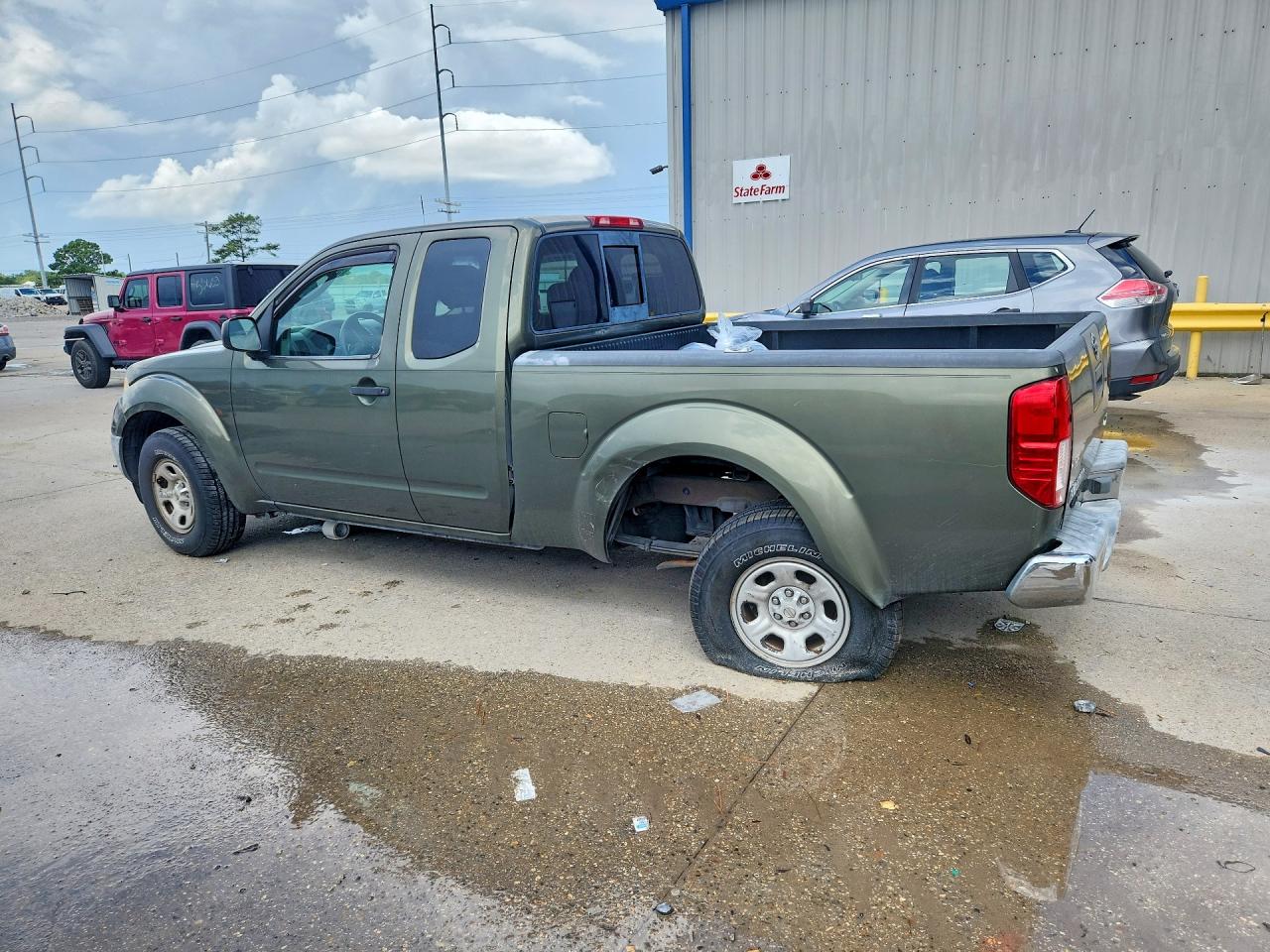 2005 Nissan Frontier King Cab Xe Green vin: 1N6BD06T75C422168