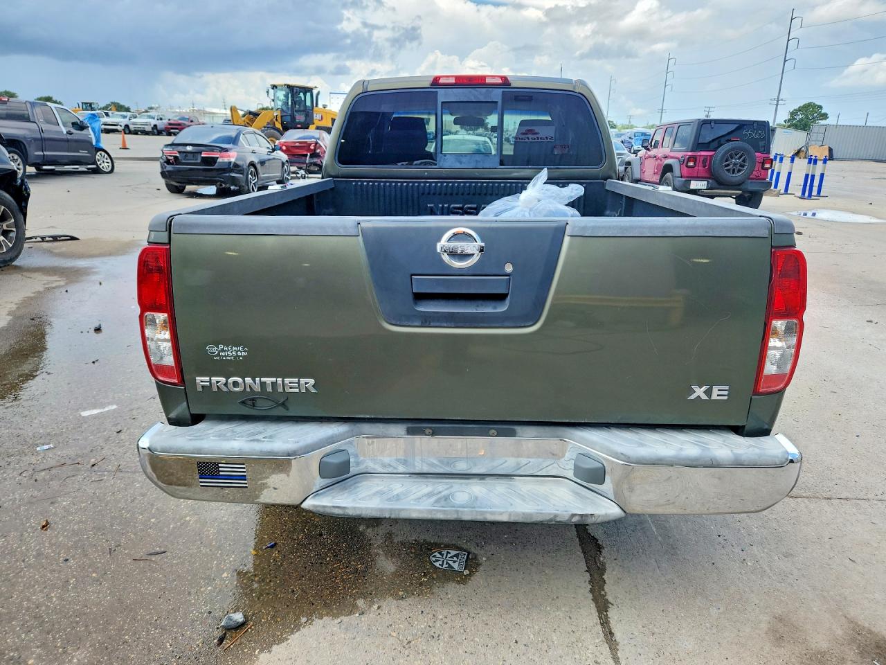 2005 Nissan Frontier King Cab Xe Green vin: 1N6BD06T75C422168