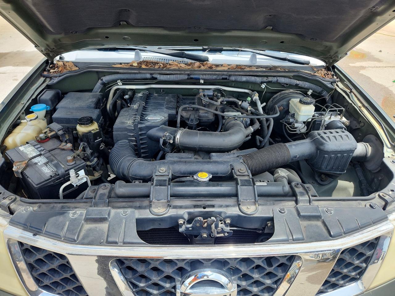 2005 Nissan Frontier King Cab Xe Green vin: 1N6BD06T75C422168