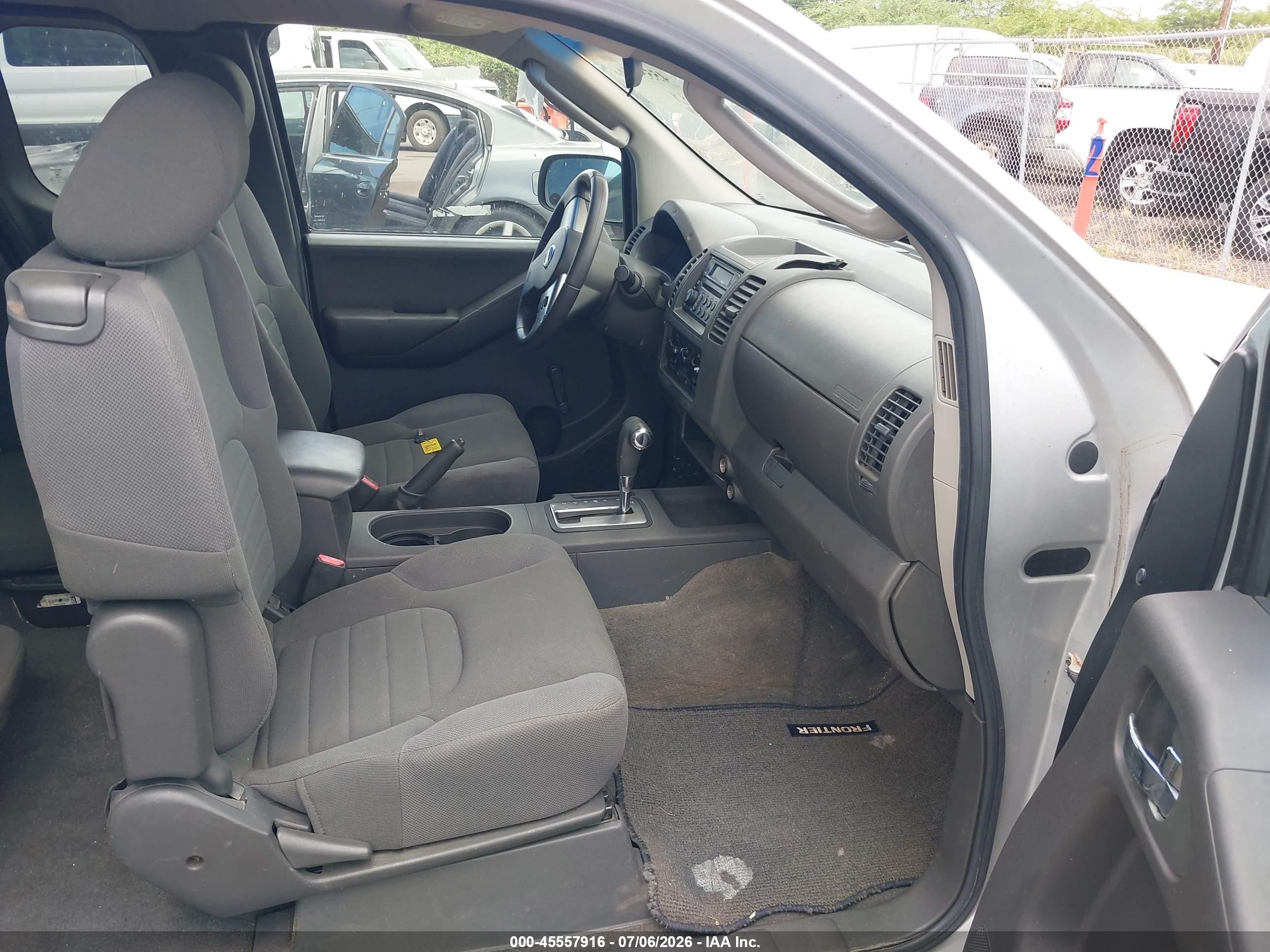 2006 Nissan Frontier Xe Silver vin: 1N6BD06T76C430854