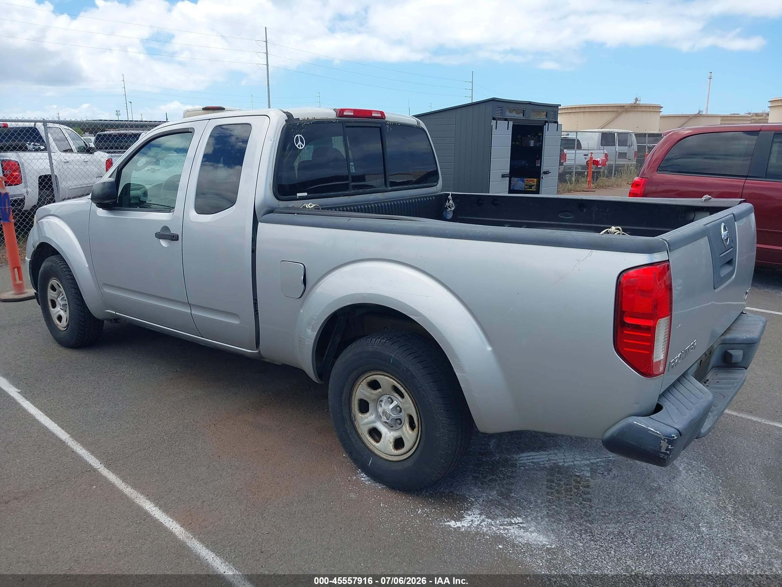 2006 Nissan Frontier Xe Silver vin: 1N6BD06T76C430854