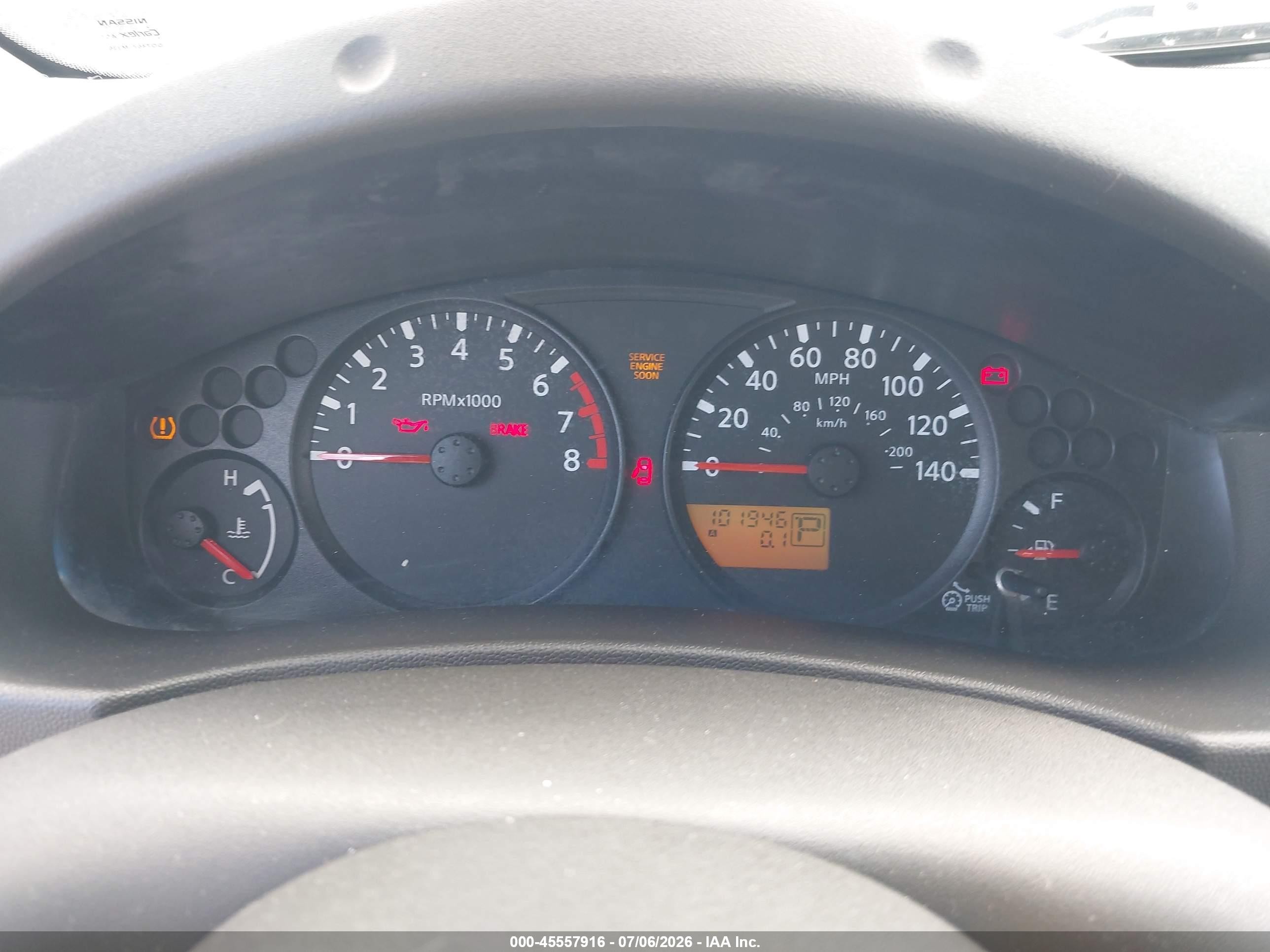 2006 Nissan Frontier Xe Silver vin: 1N6BD06T76C430854
