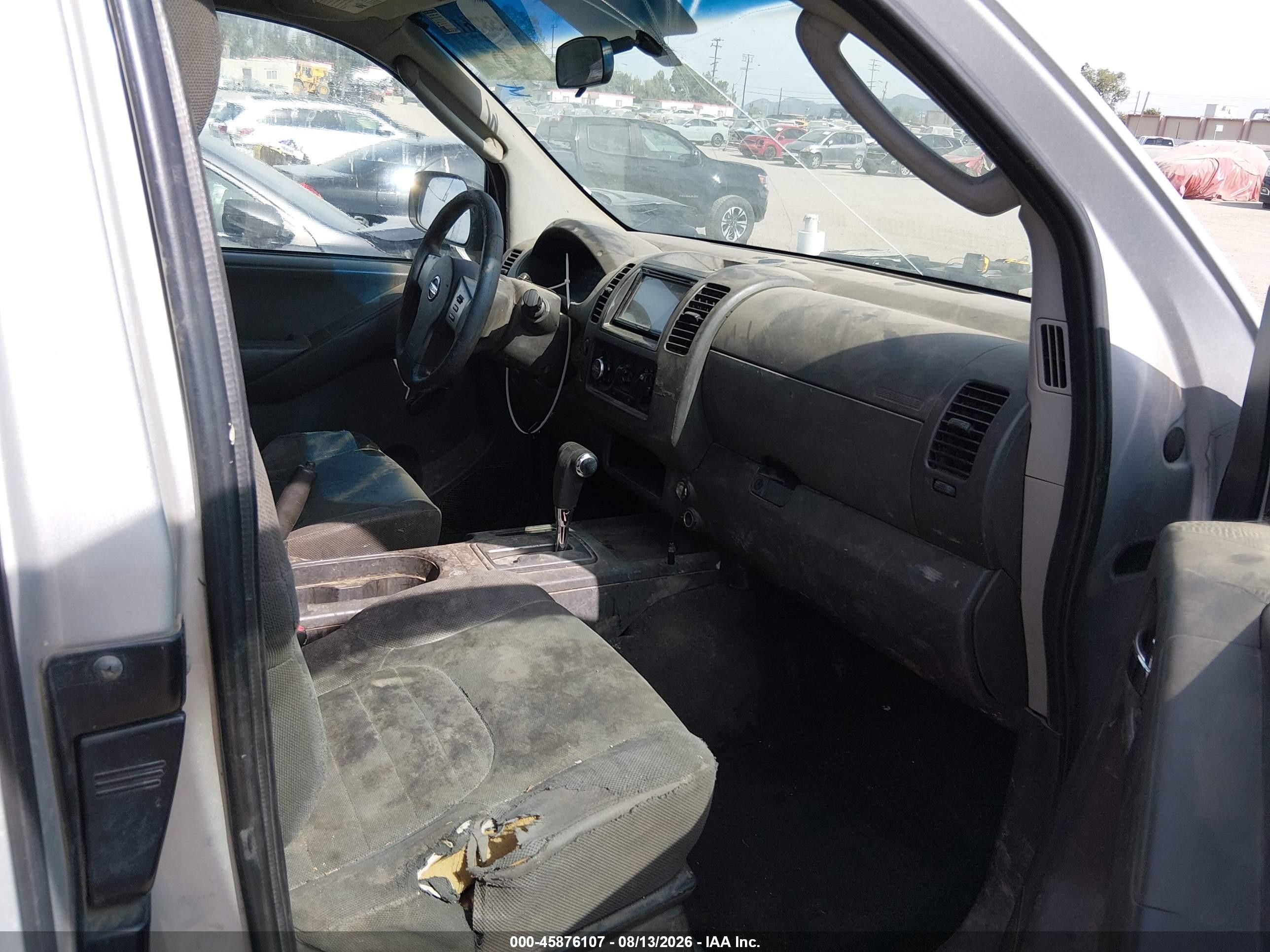 2007 Nissan Frontier Xe Gray vin: 1N6BD06T77C440009