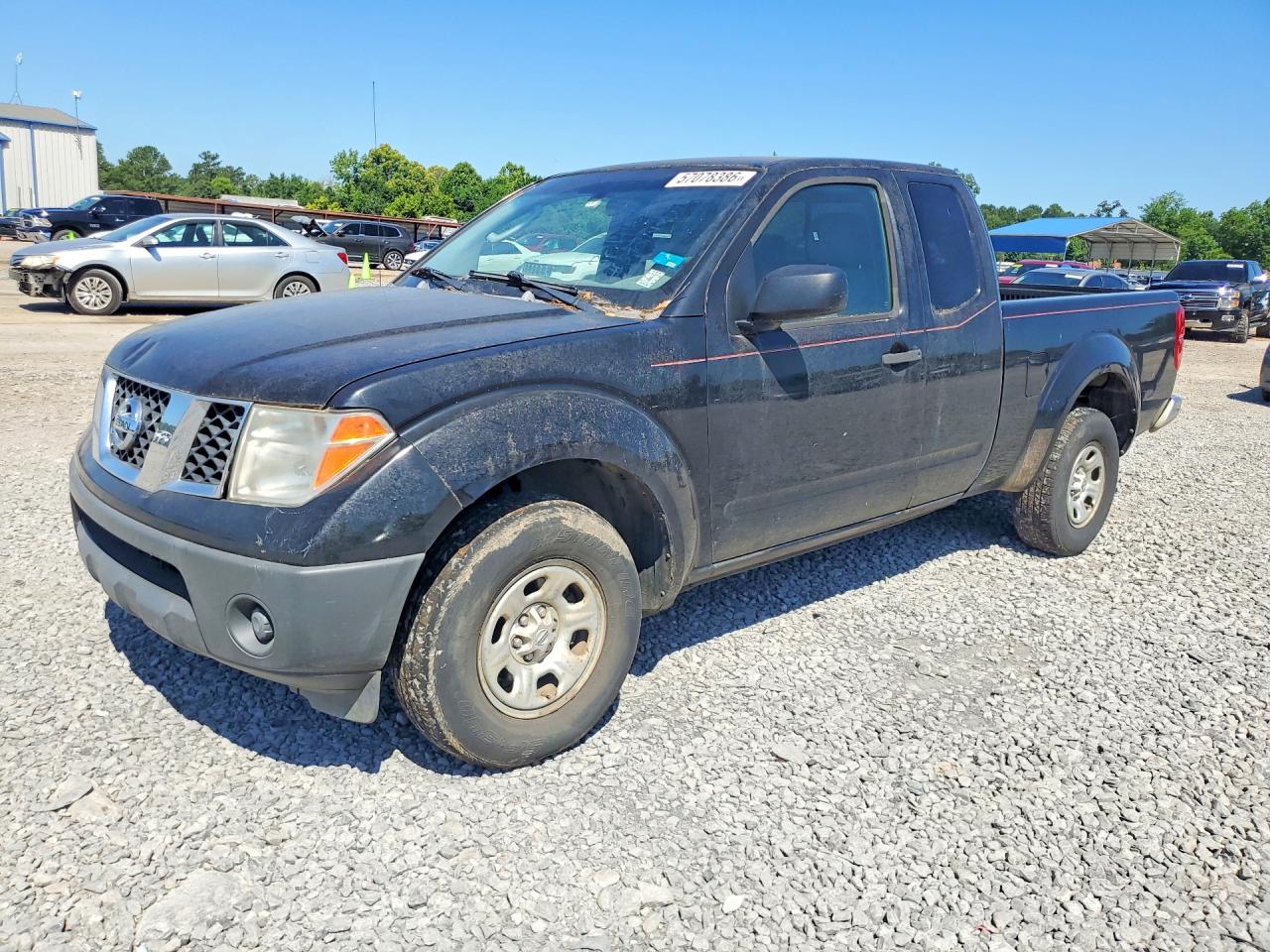 2007 Nissan Frontier King Cab Xe Black vin: 1N6BD06T77C459580