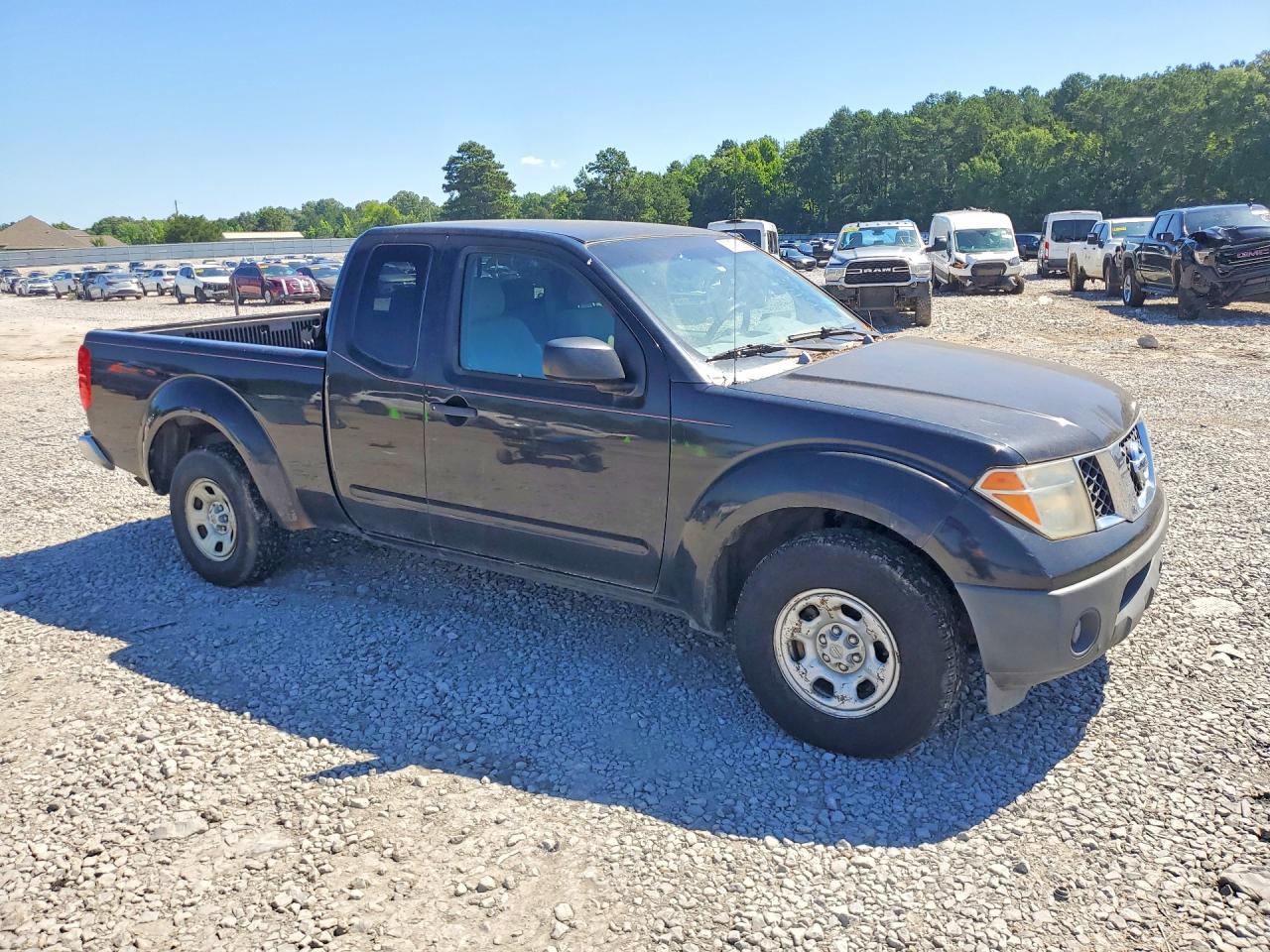 2007 Nissan Frontier King Cab Xe Black vin: 1N6BD06T77C459580