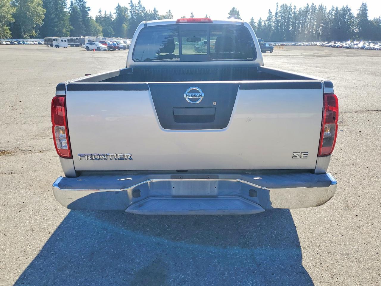 2008 Nissan Frontier Xe Серебряный vin: 1N6BD06T78C406993