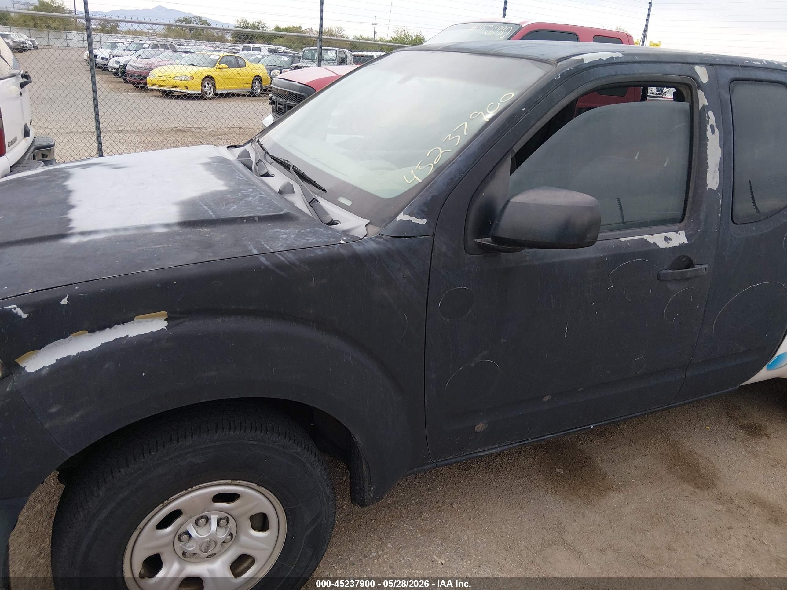 2006 Nissan Frontier Xe White vin: 1N6BD06T86C468447