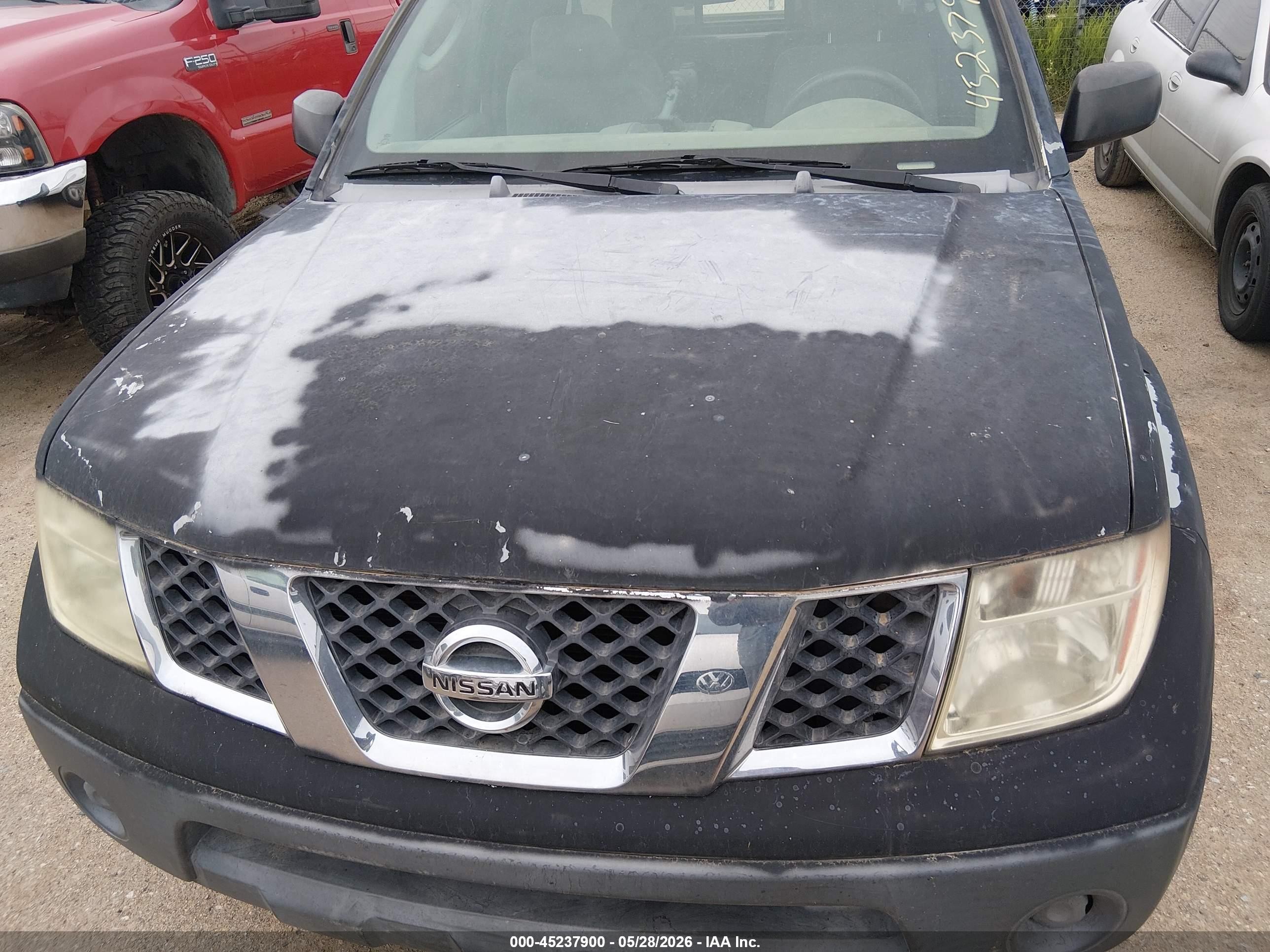 2006 Nissan Frontier Xe White vin: 1N6BD06T86C468447