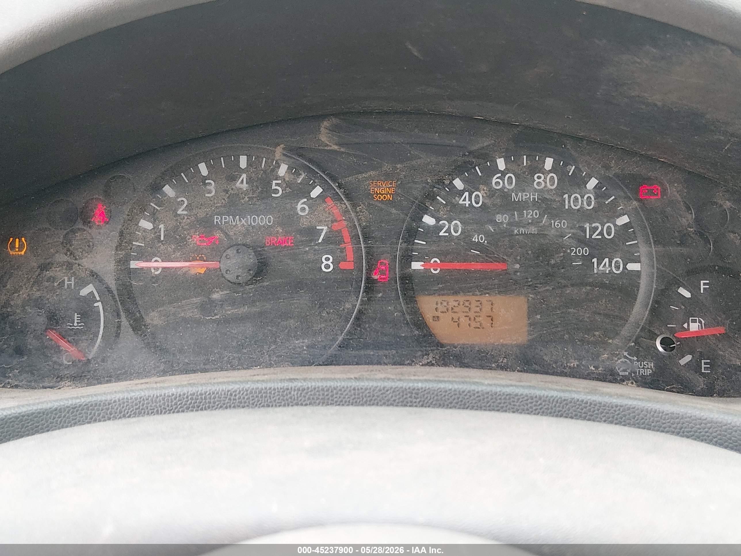 2006 Nissan Frontier Xe White vin: 1N6BD06T86C468447