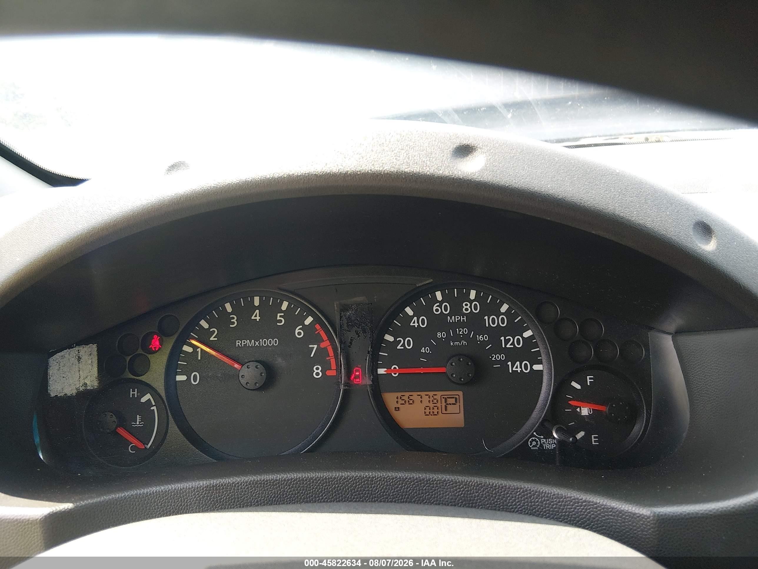 2007 Nissan Frontier Xe Black vin: 1N6BD06T87C434087