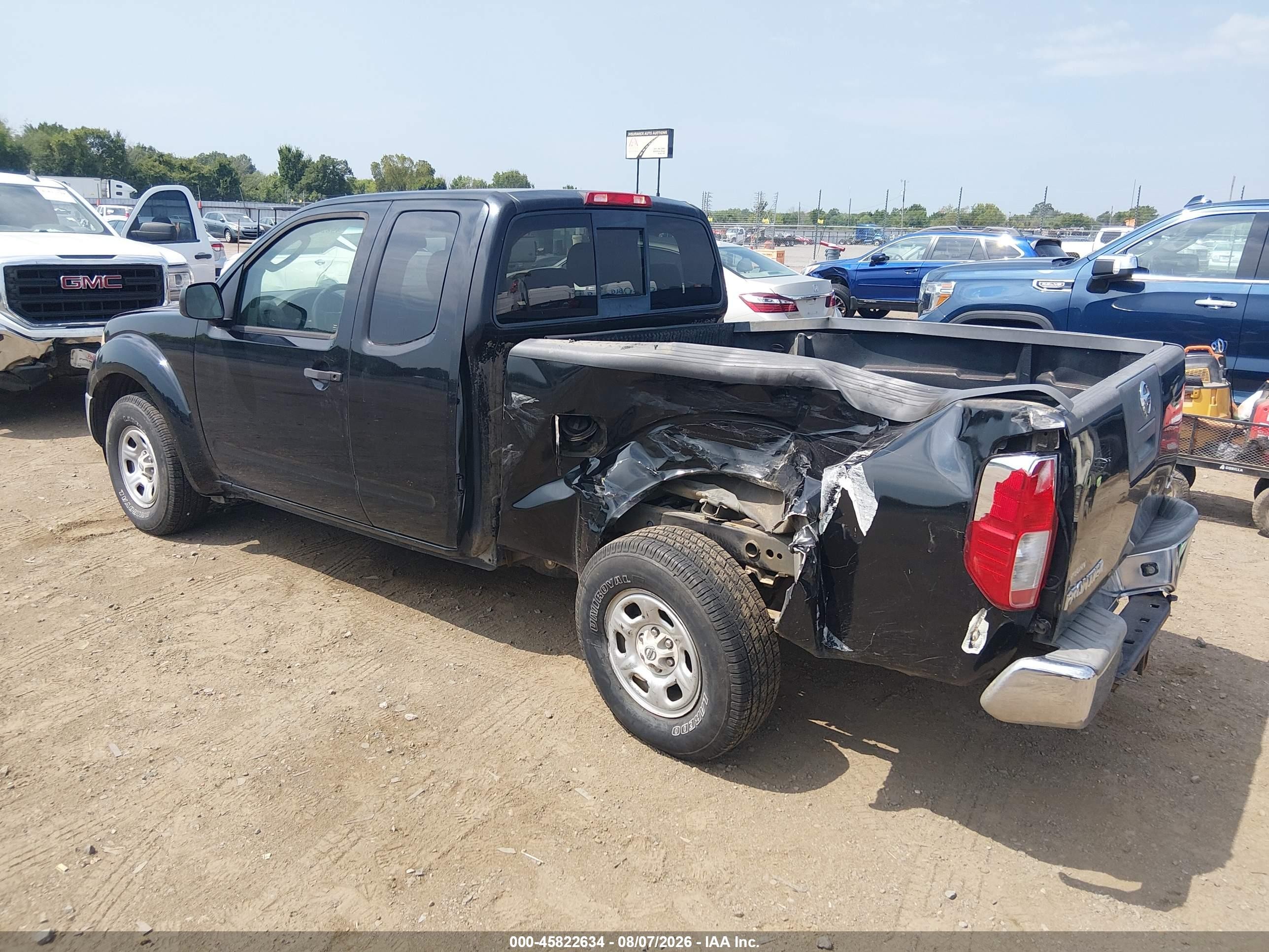 2007 Nissan Frontier Xe Black vin: 1N6BD06T87C434087