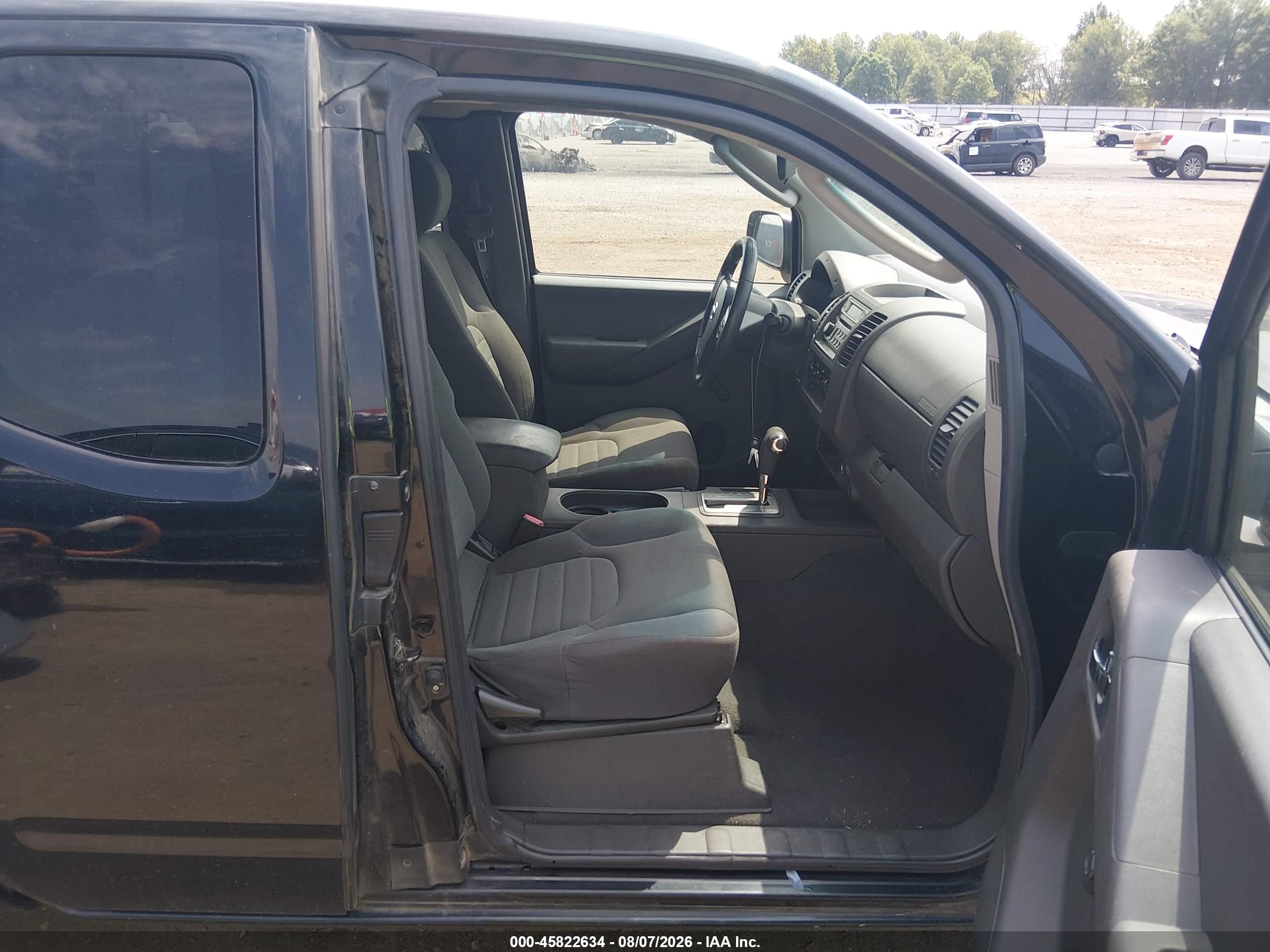 2007 Nissan Frontier Xe Black vin: 1N6BD06T87C434087