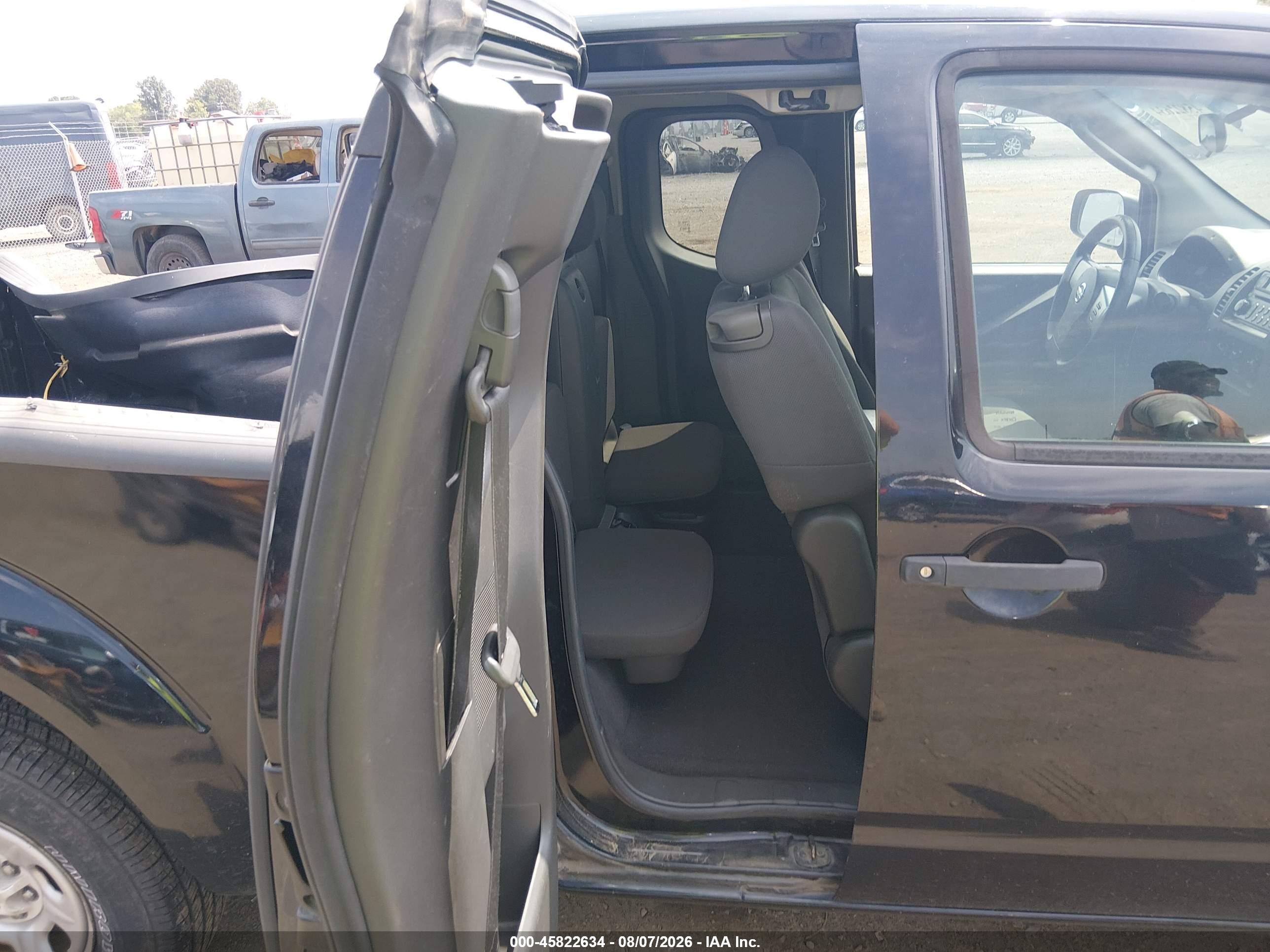 2007 Nissan Frontier Xe Black vin: 1N6BD06T87C434087