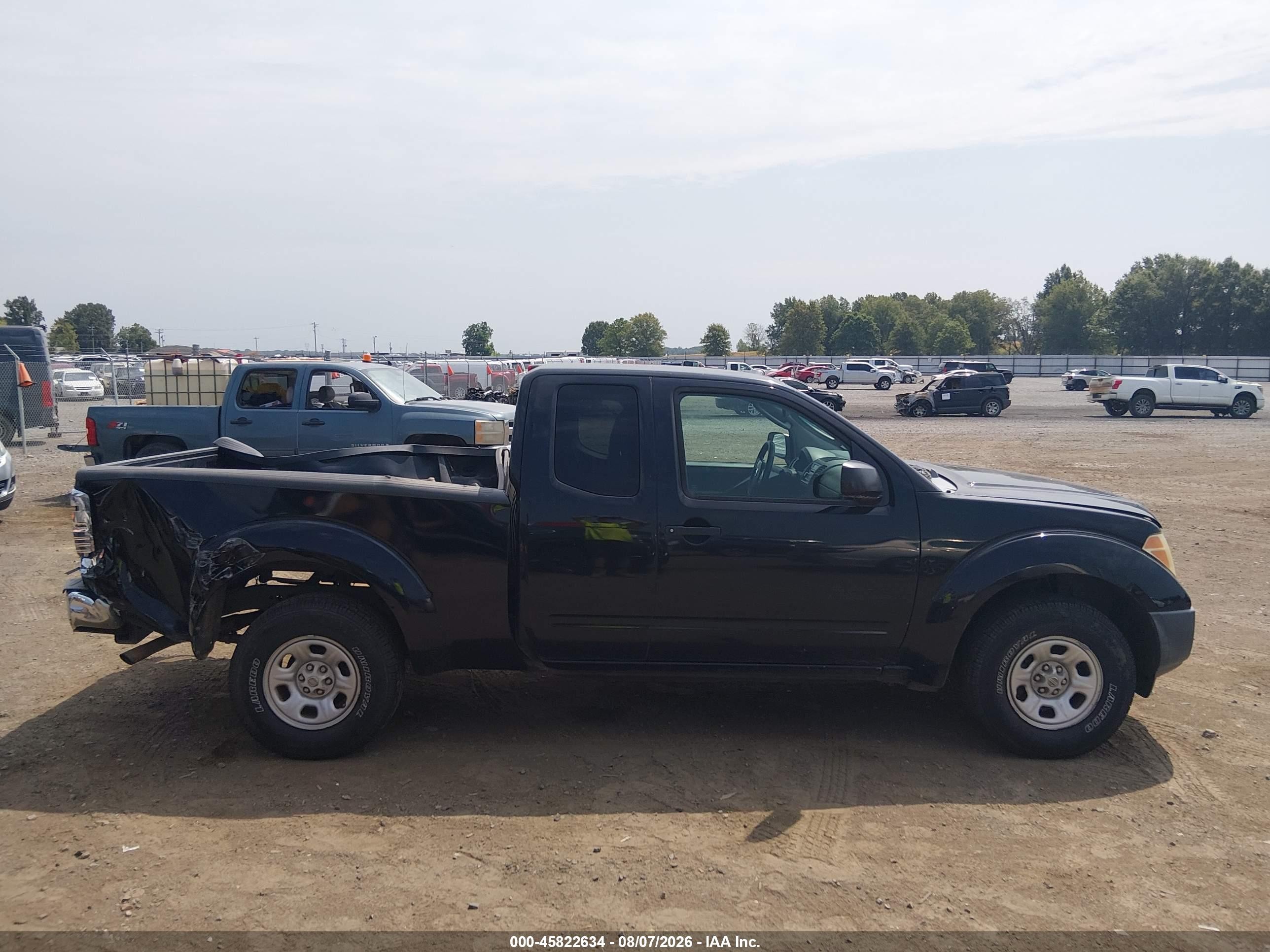 2007 Nissan Frontier Xe Black vin: 1N6BD06T87C434087