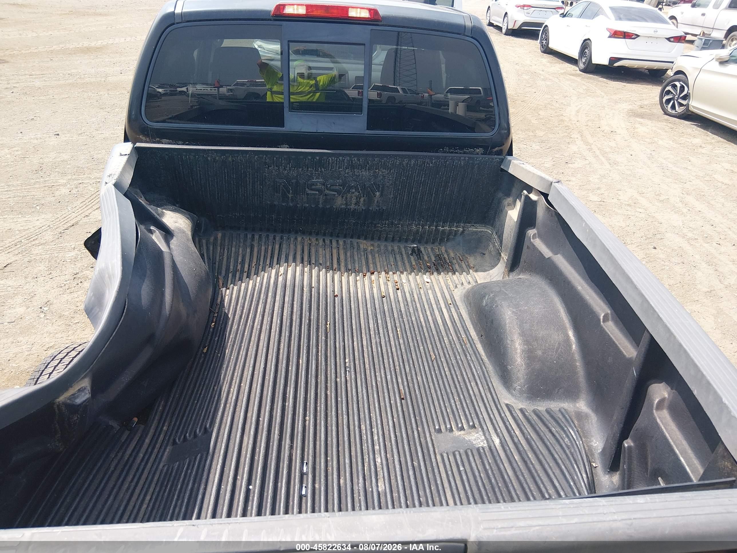 2007 Nissan Frontier Xe Black vin: 1N6BD06T87C434087