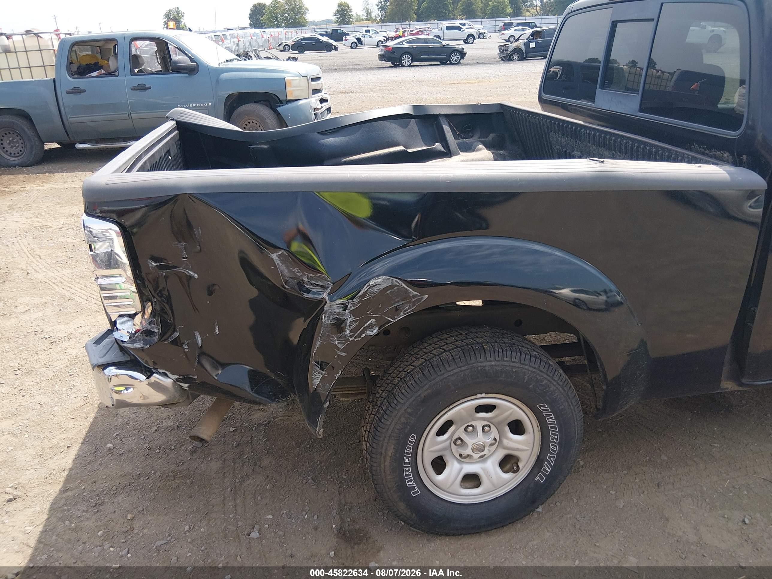 2007 Nissan Frontier Xe Black vin: 1N6BD06T87C434087