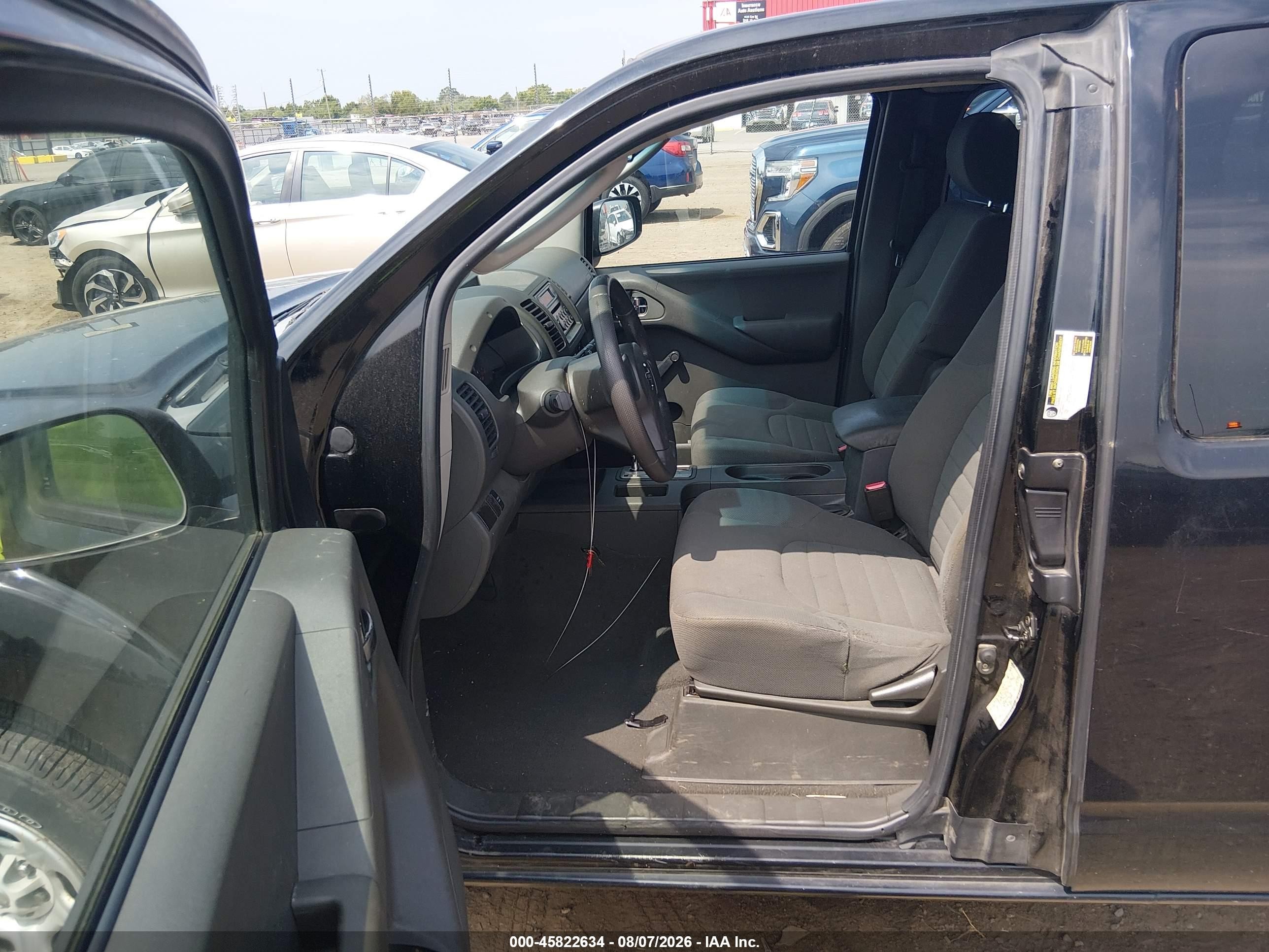2007 Nissan Frontier Xe Black vin: 1N6BD06T87C434087