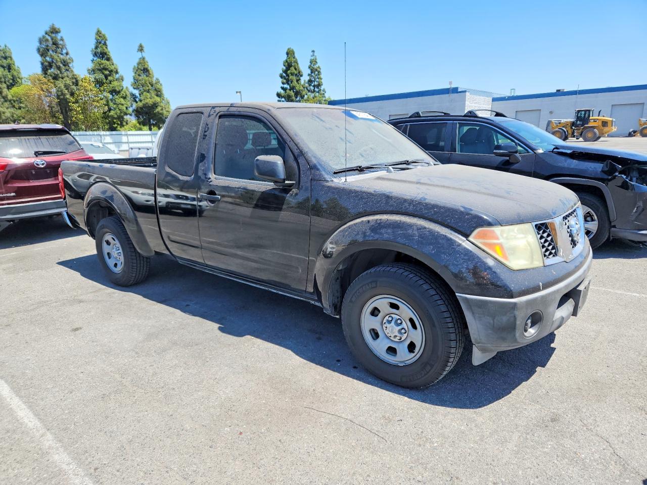 2007 Nissan Frontier Xe Black vin: 1N6BD06T87C435966