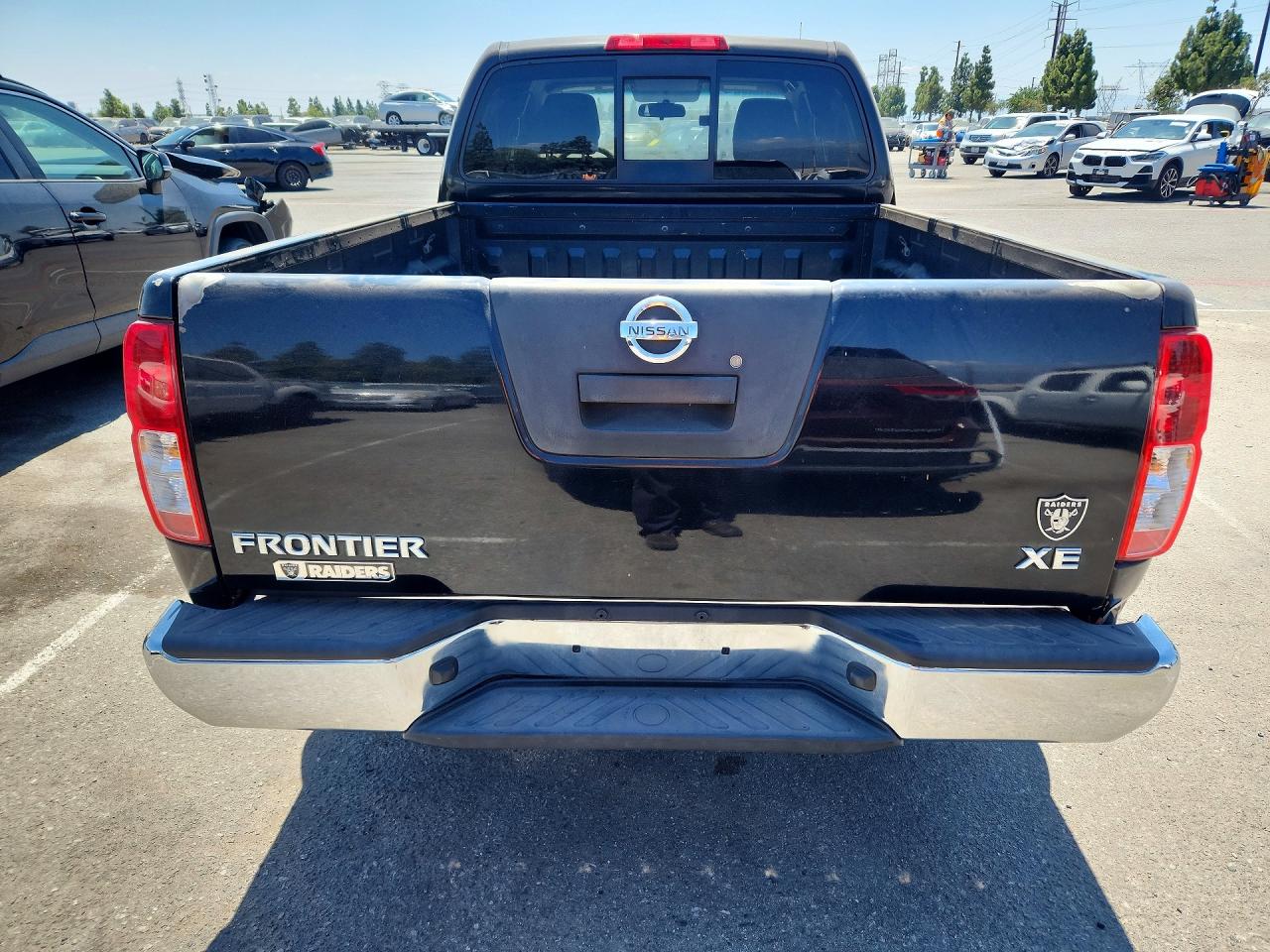 2007 Nissan Frontier Xe Black vin: 1N6BD06T87C435966
