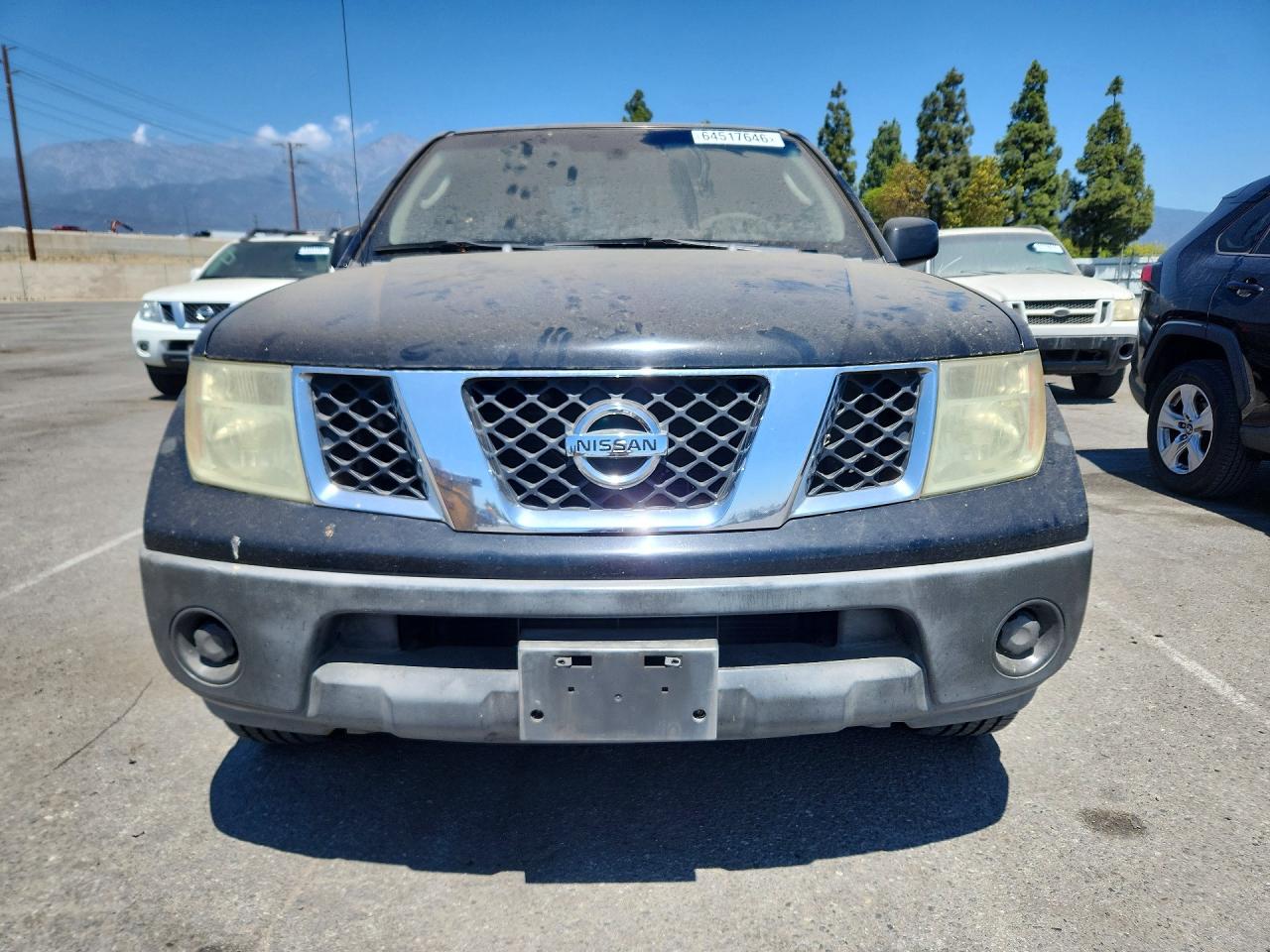 2007 Nissan Frontier Xe Black vin: 1N6BD06T87C435966