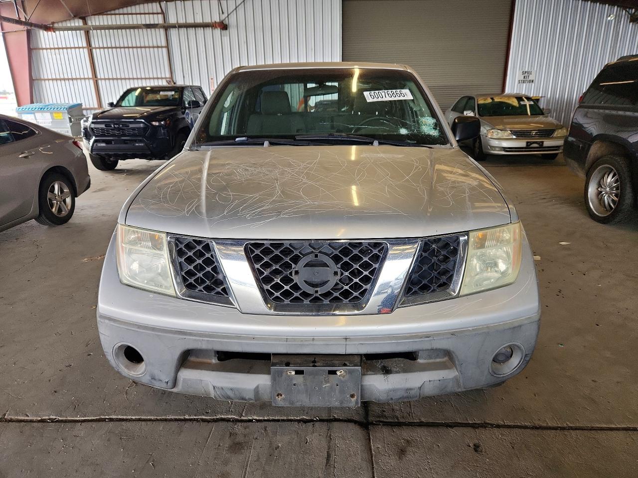 2005 Nissan Frontier King Cab Xe Silver vin: 1N6BD06T95C437156