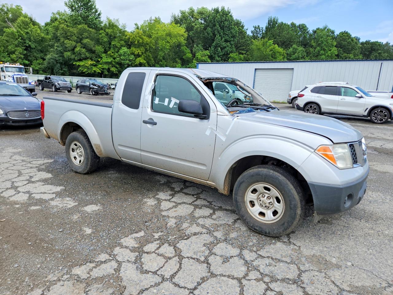 2006 Nissan Frontier King Cab Xe Серебряный vin: 1N6BD06T96C406782