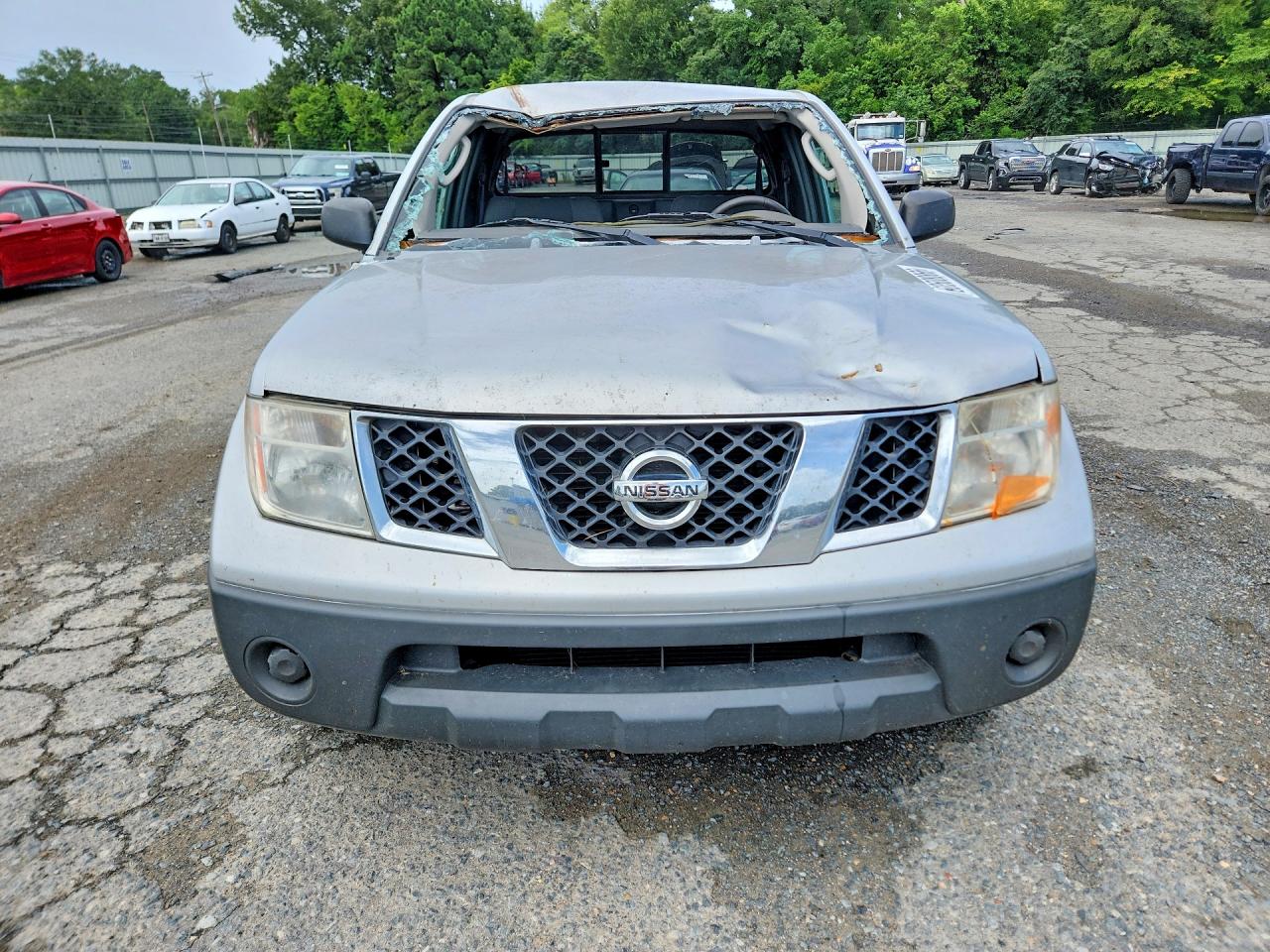 2006 Nissan Frontier King Cab Xe Серебряный vin: 1N6BD06T96C406782