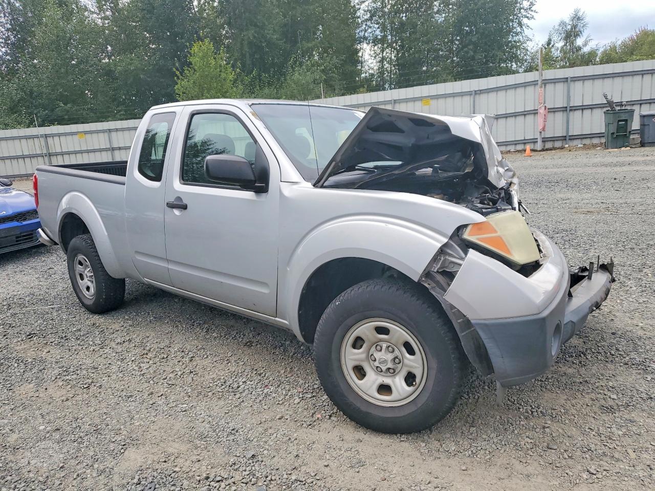 2007 Nissan Frontier Xe Silver vin: 1N6BD06T97C443994