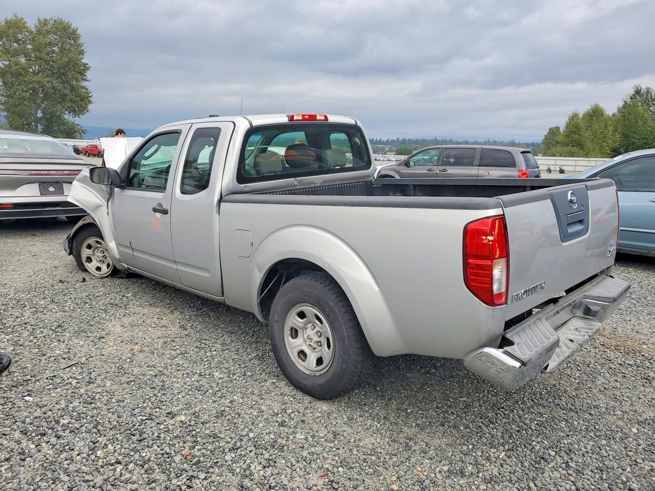2007 Nissan Frontier Xe Silver vin: 1N6BD06T97C443994