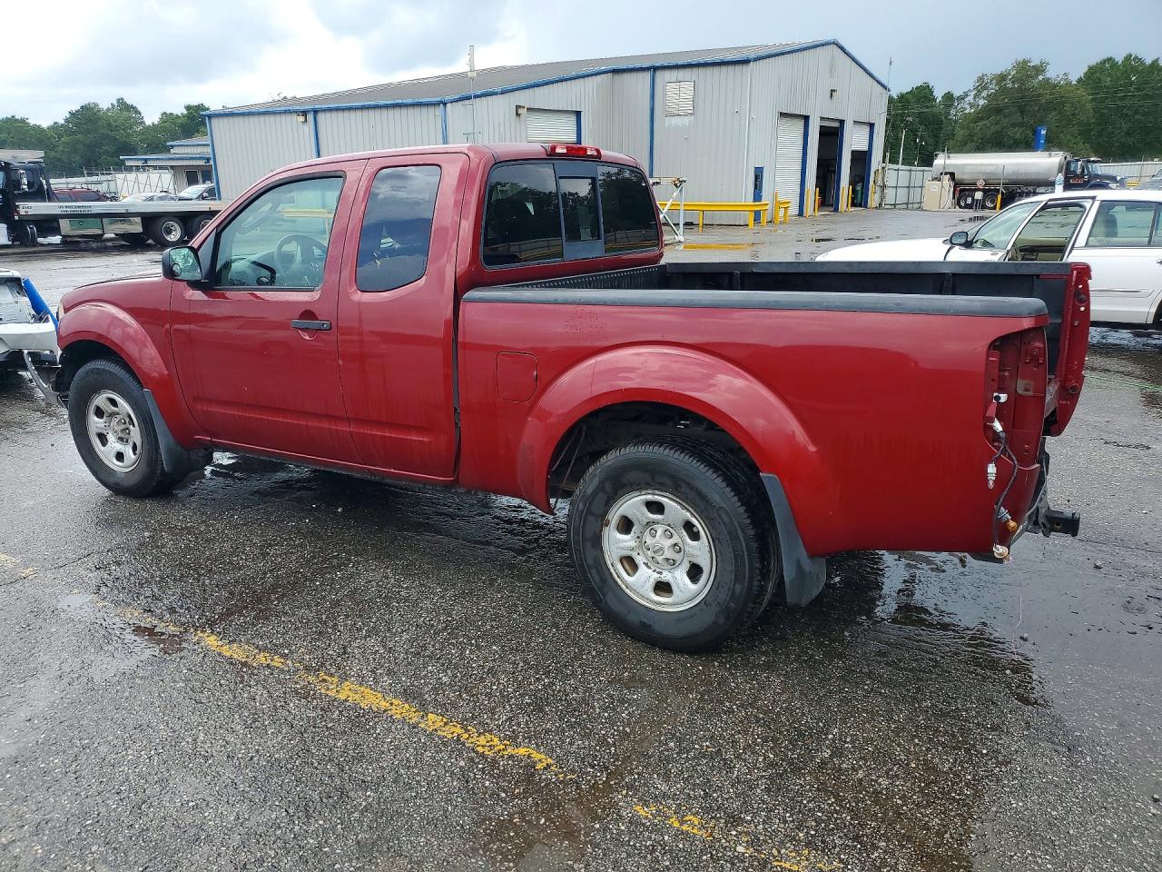 2008 Nissan Frontier Xe Red vin: 1N6BD06T98C417445