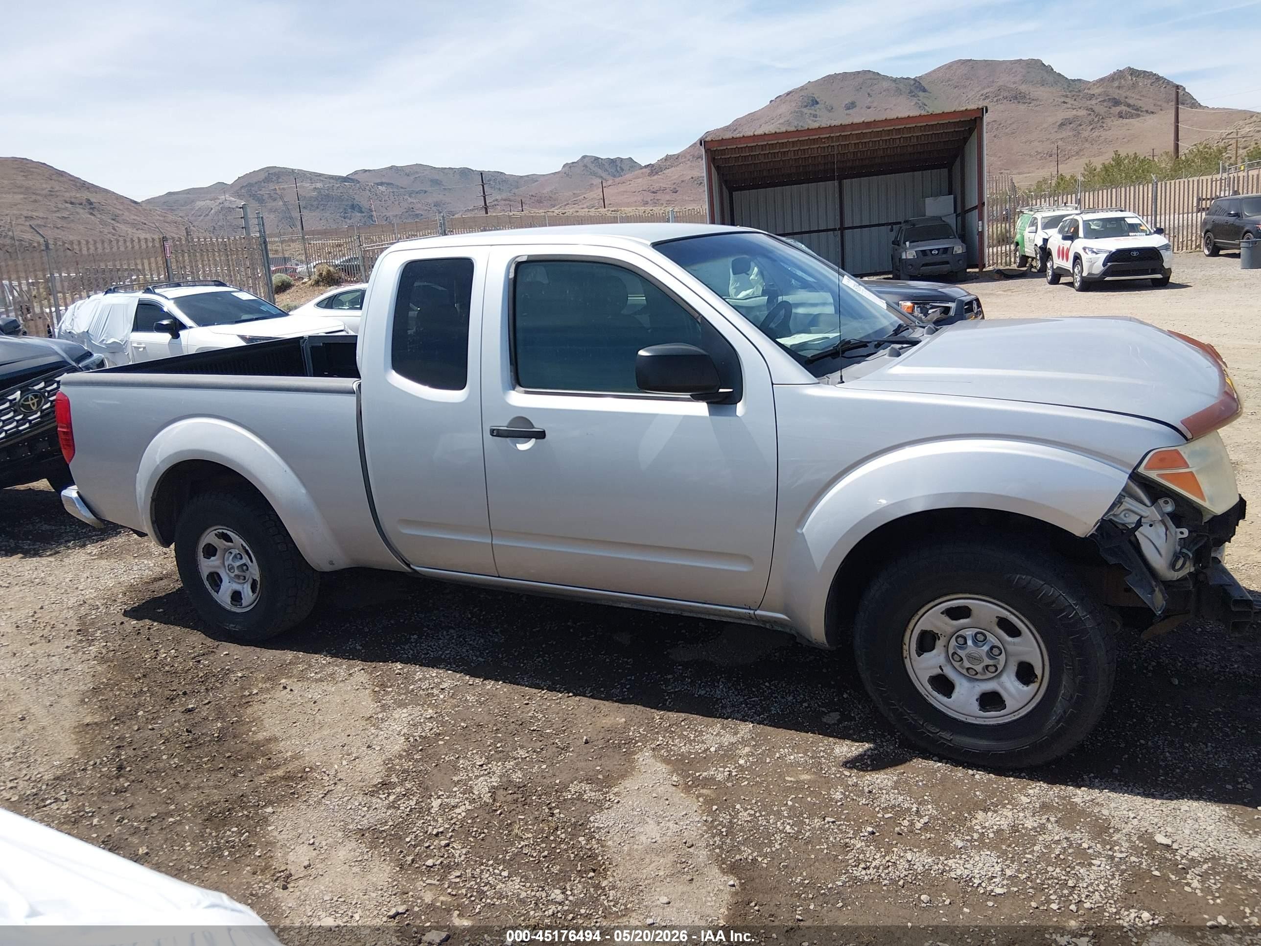 2005 Nissan Frontier Xe Silver vin: 1N6BD06TX5C461210