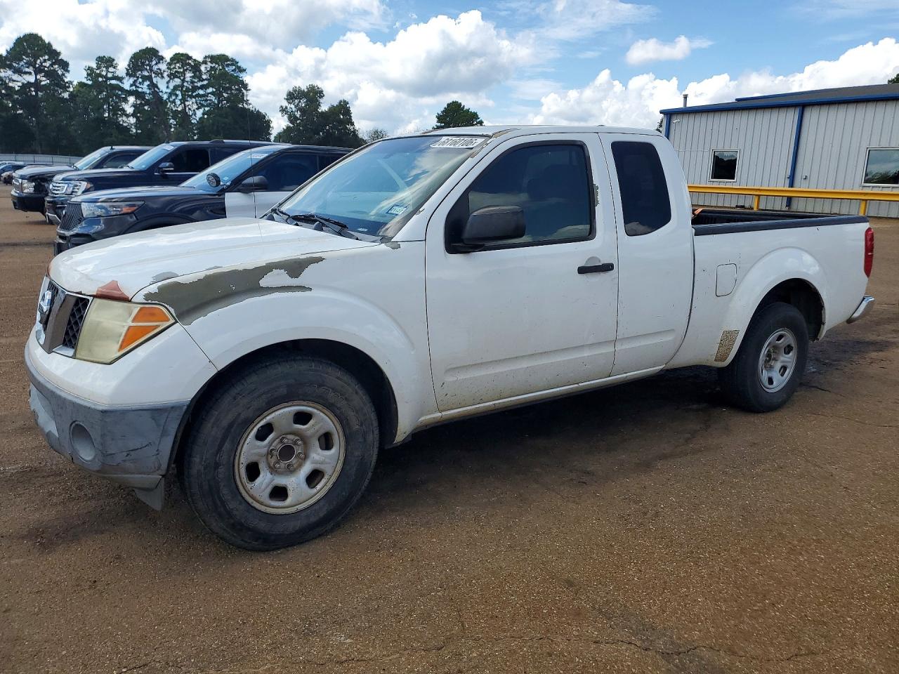 2006 Nissan Frontier Xe White vin: 1N6BD06TX6C401820
