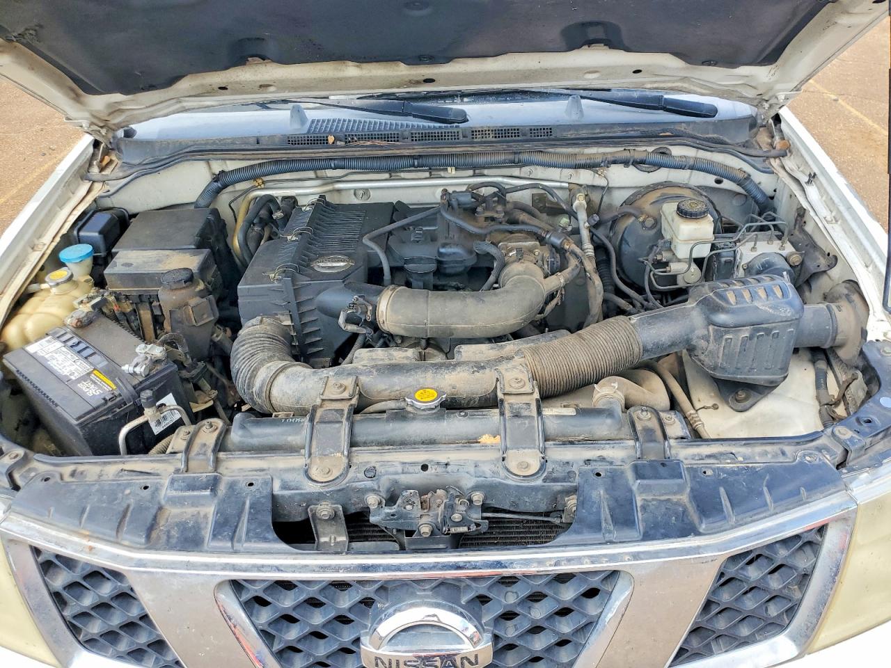 2006 Nissan Frontier Xe White vin: 1N6BD06TX6C401820