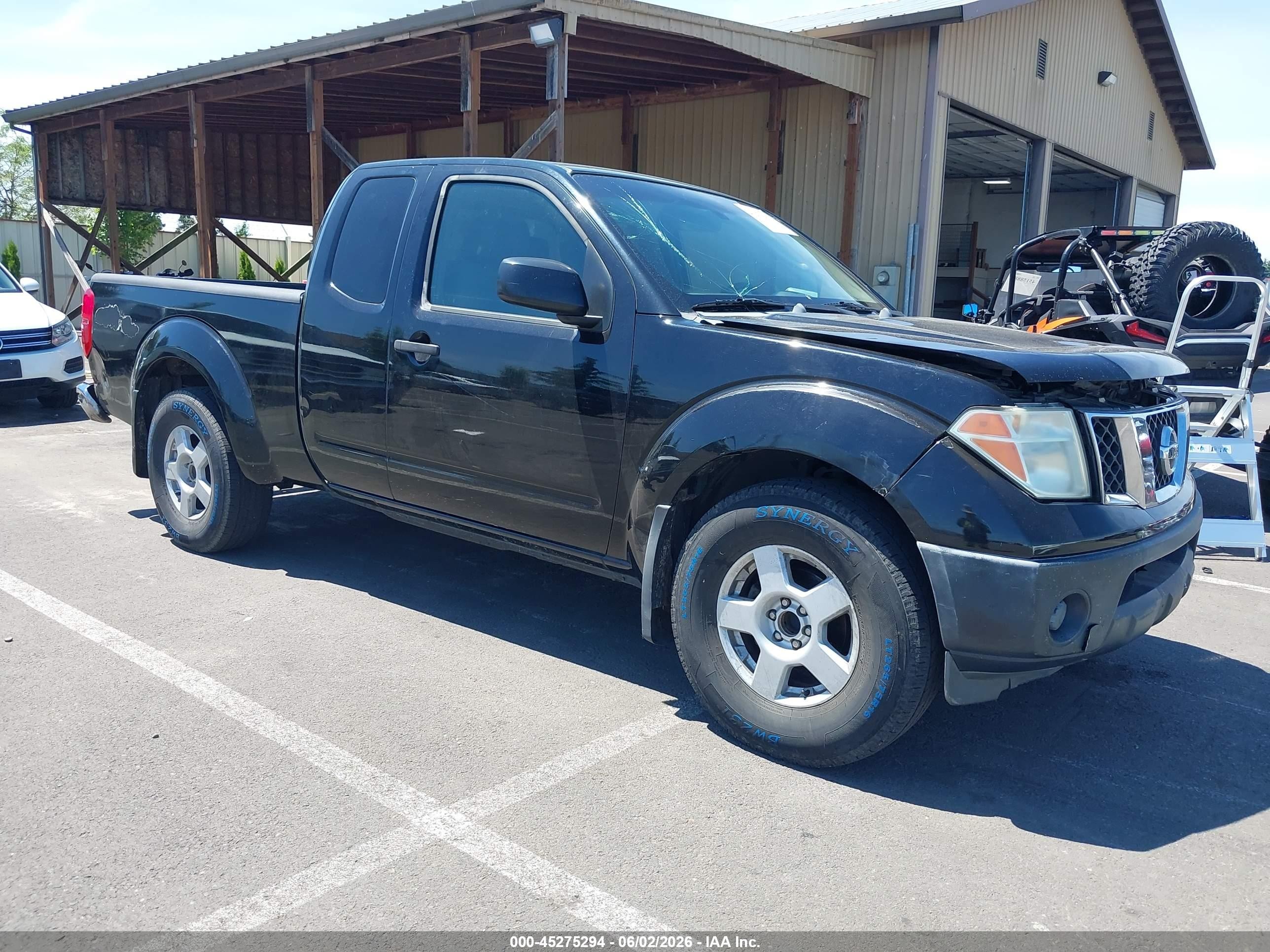 2006 Nissan Frontier Xe Black vin: 1N6BD06TX6C425910