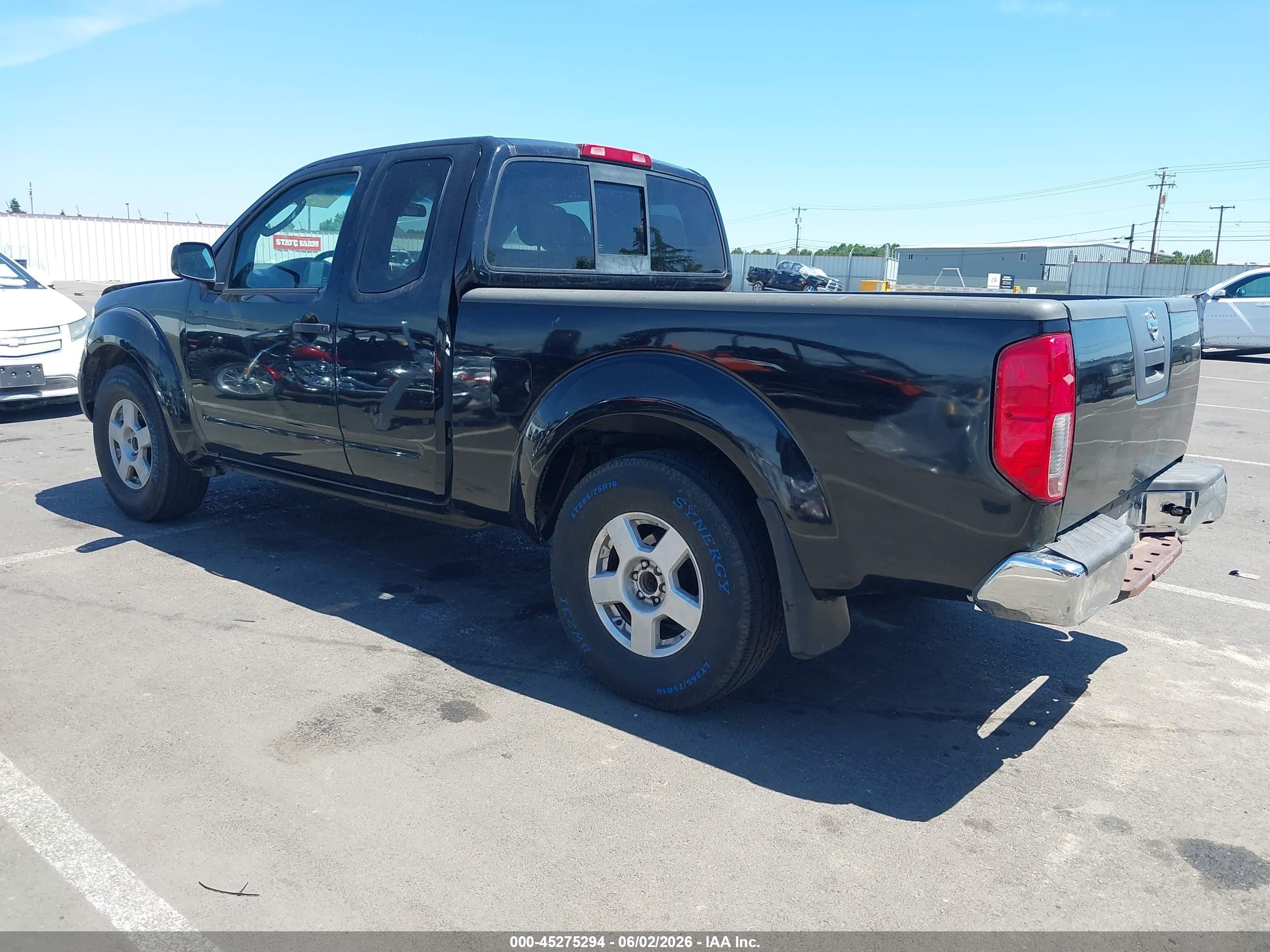 2006 Nissan Frontier Xe Black vin: 1N6BD06TX6C425910
