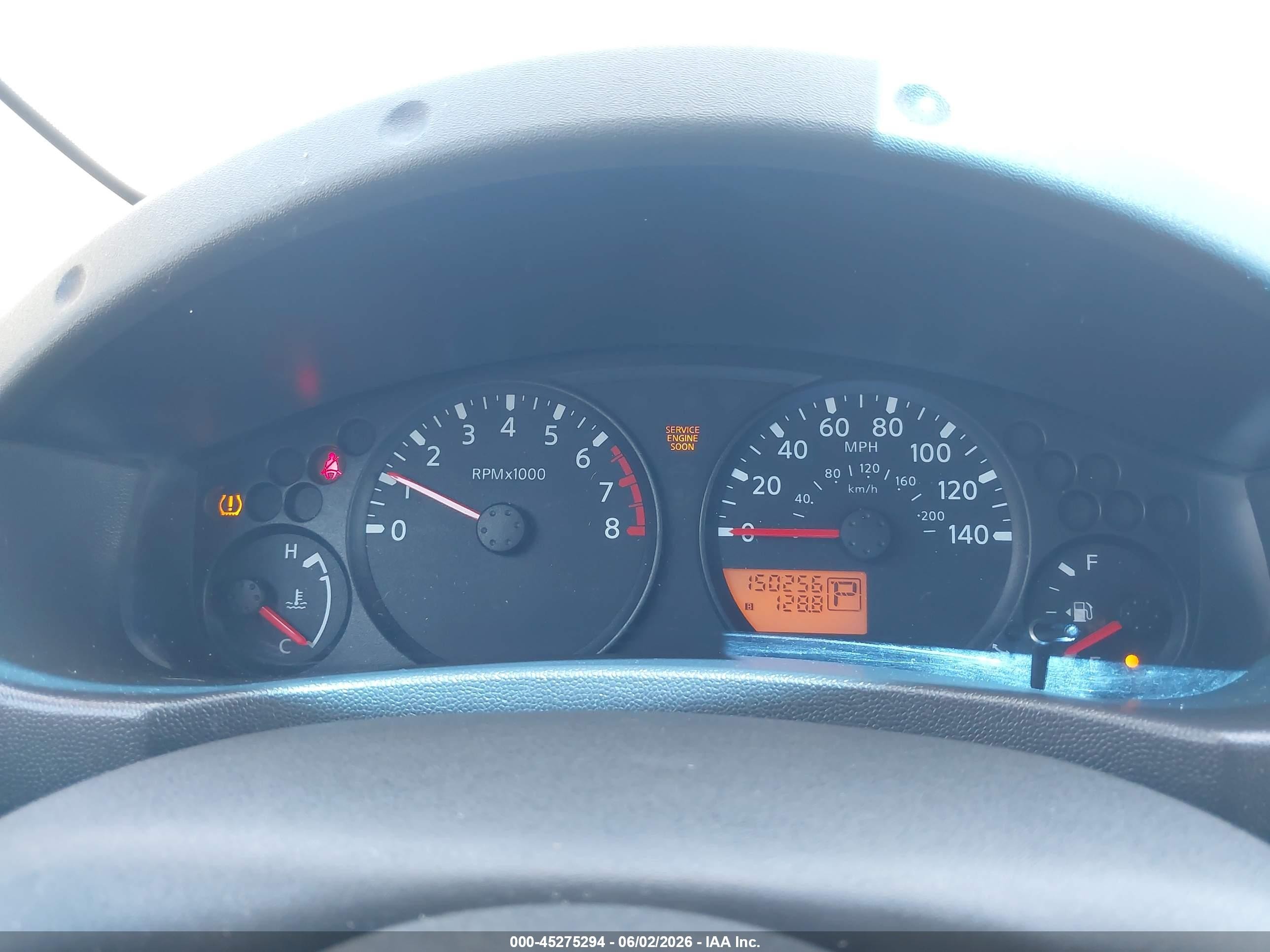 2006 Nissan Frontier Xe Black vin: 1N6BD06TX6C425910