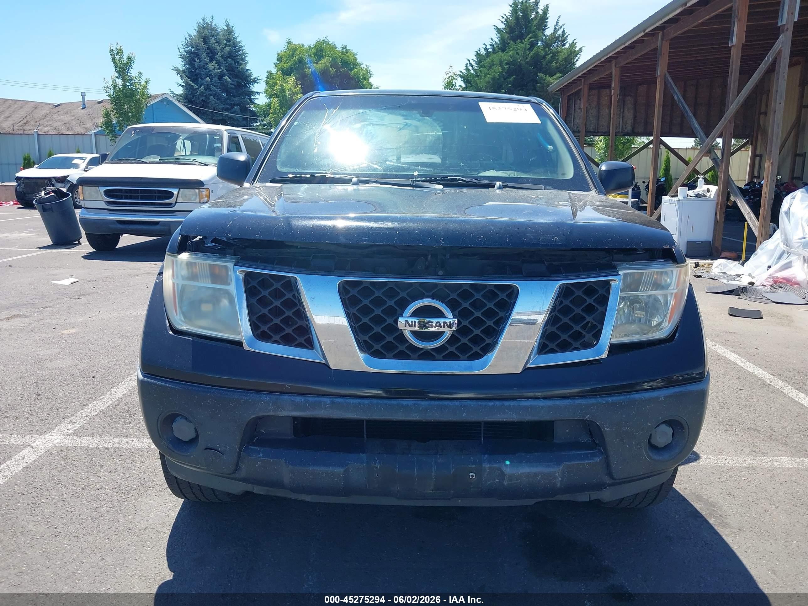 2006 Nissan Frontier Xe Black vin: 1N6BD06TX6C425910