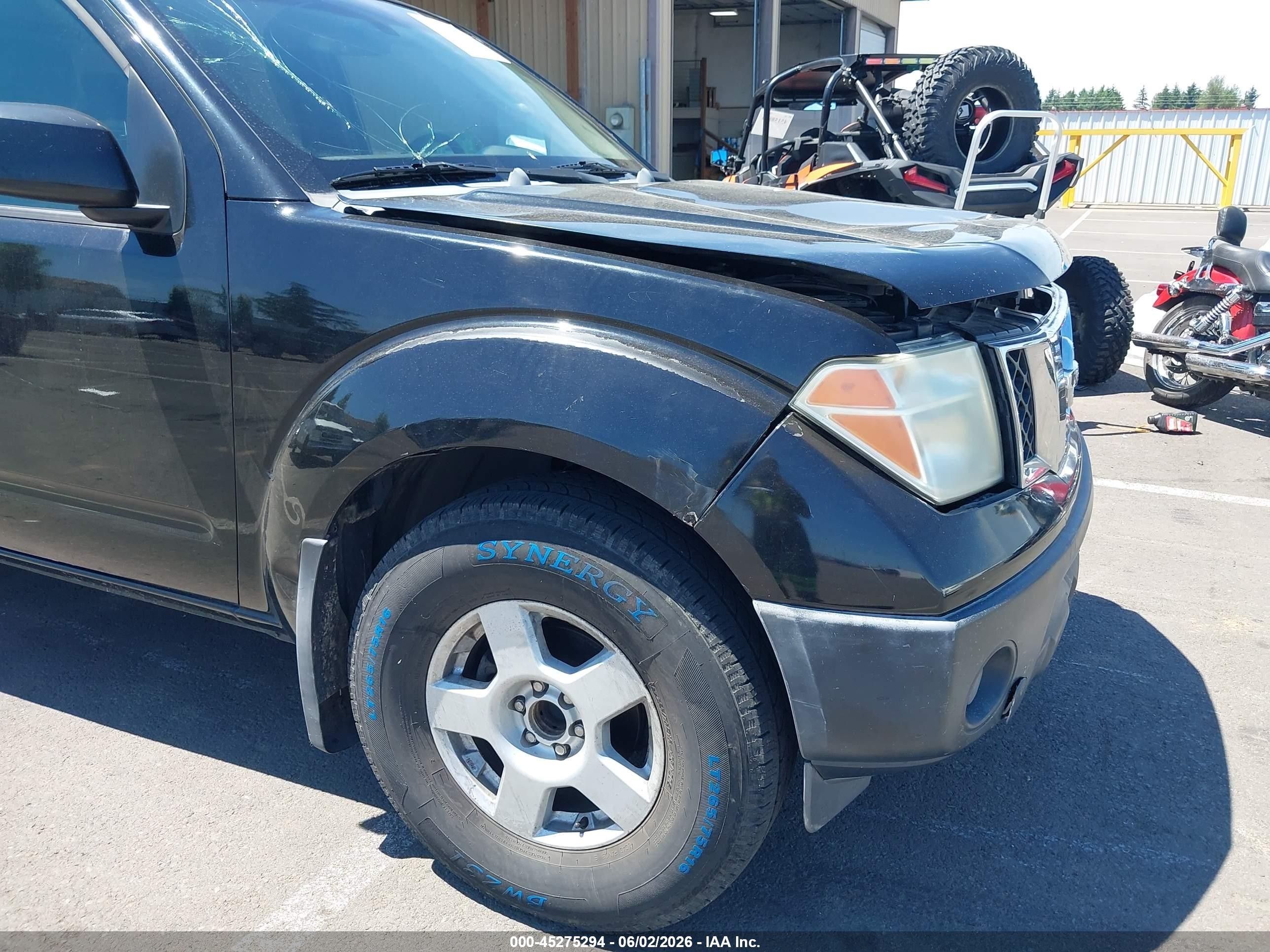 2006 Nissan Frontier Xe Black vin: 1N6BD06TX6C425910