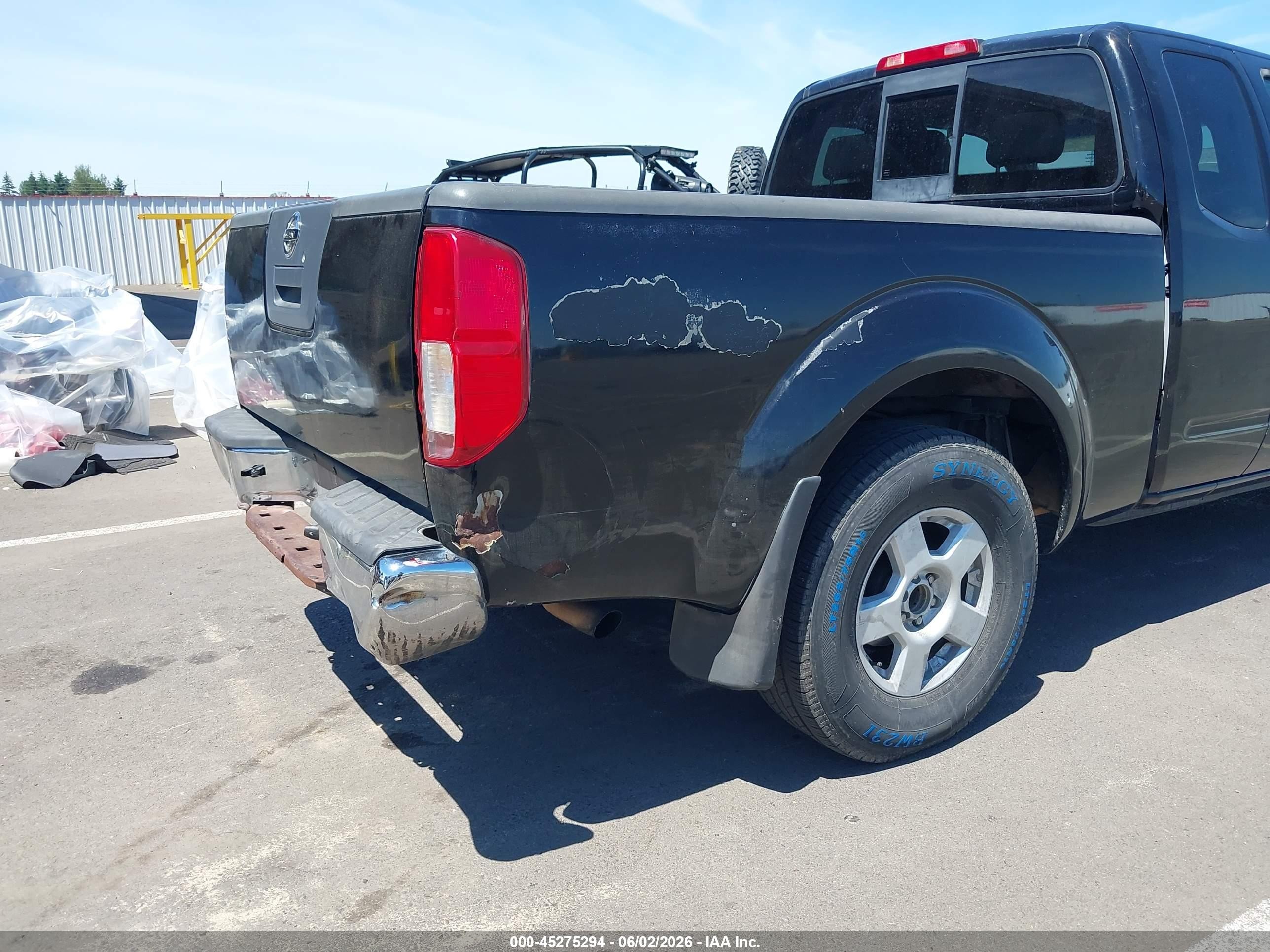 2006 Nissan Frontier Xe Black vin: 1N6BD06TX6C425910