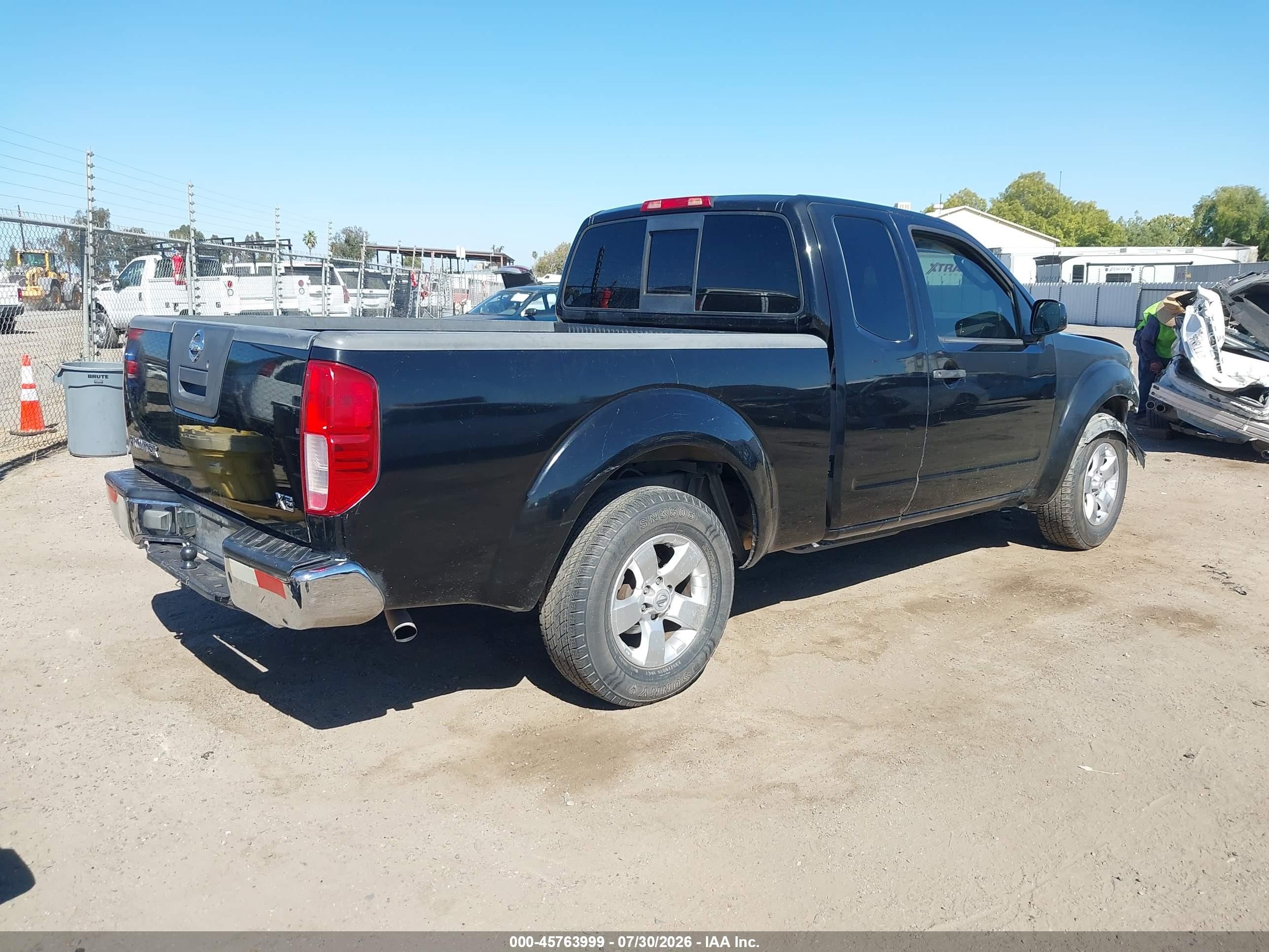 2006 Nissan Frontier Xe Black vin: 1N6BD06TX6C452735