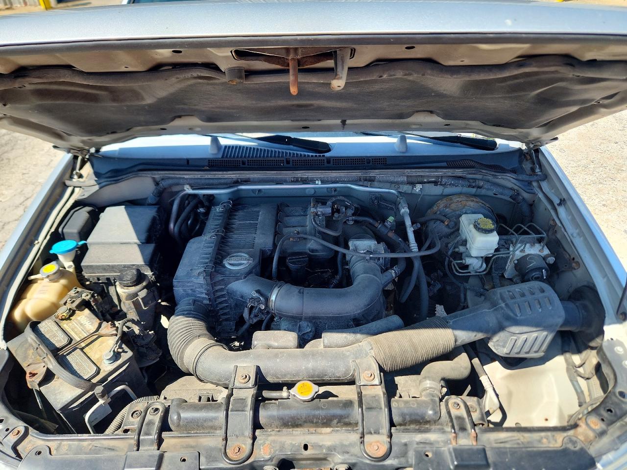 2007 Nissan Frontier Xe Silver vin: 1N6BD06TX7C406629