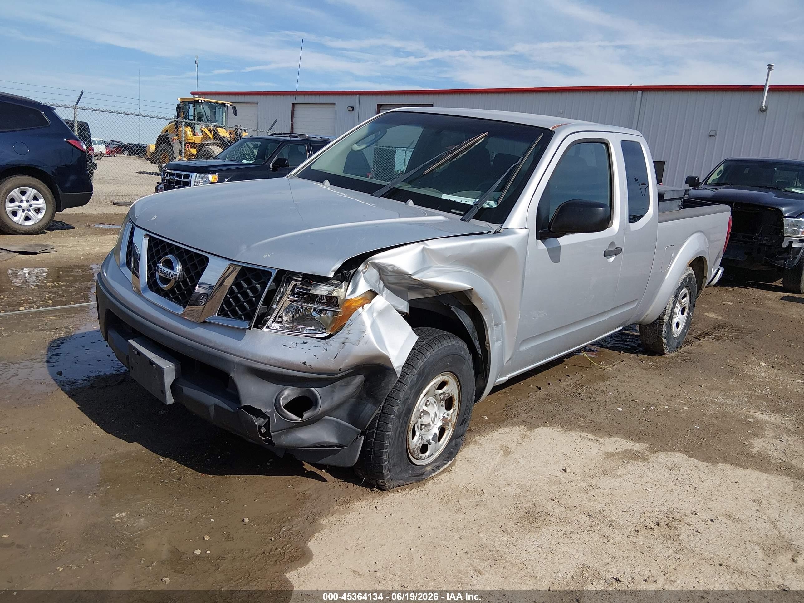 2007 Nissan Frontier Xe Gray vin: 1N6BD06TX7C448802