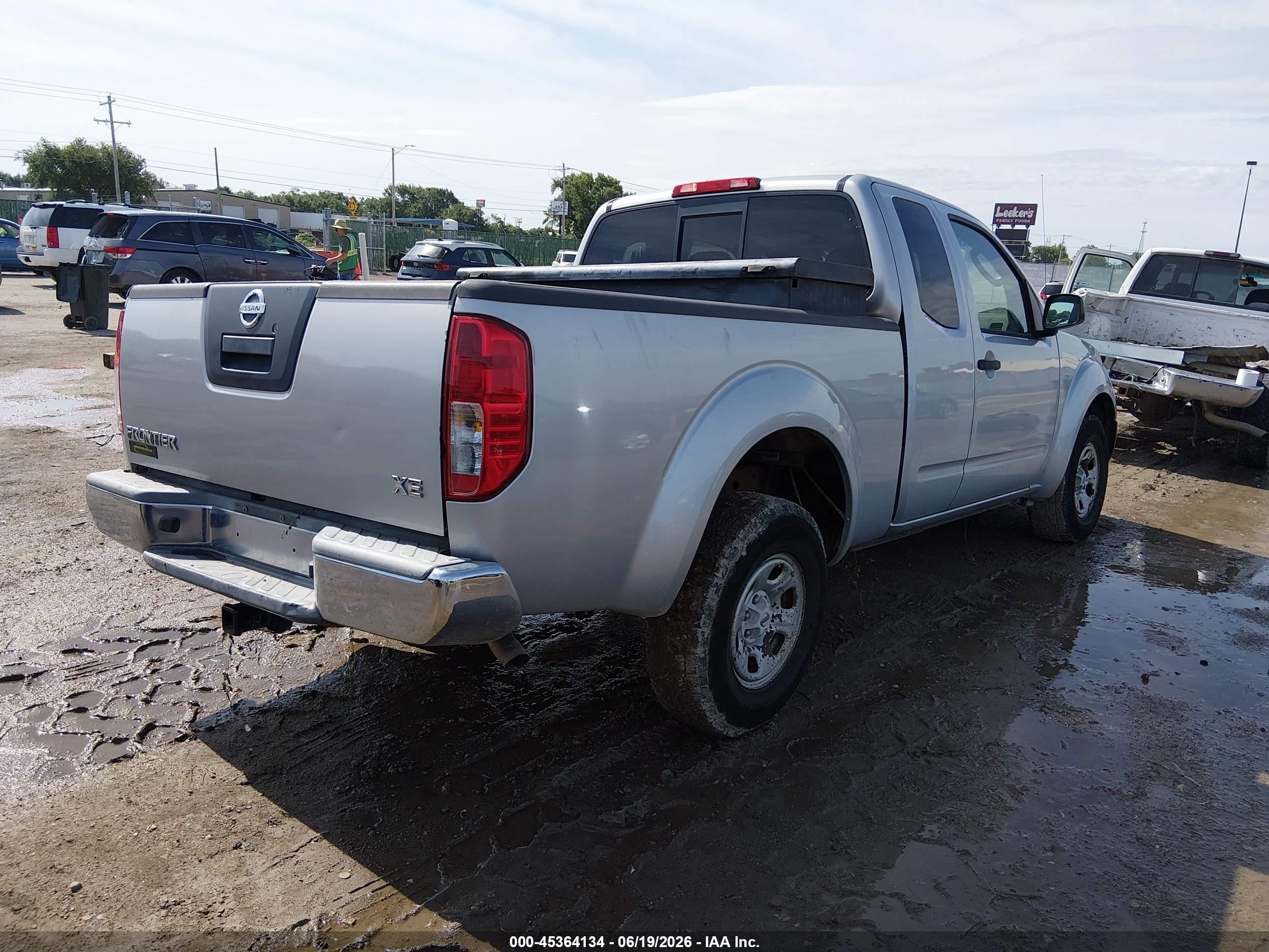 2007 Nissan Frontier Xe Gray vin: 1N6BD06TX7C448802