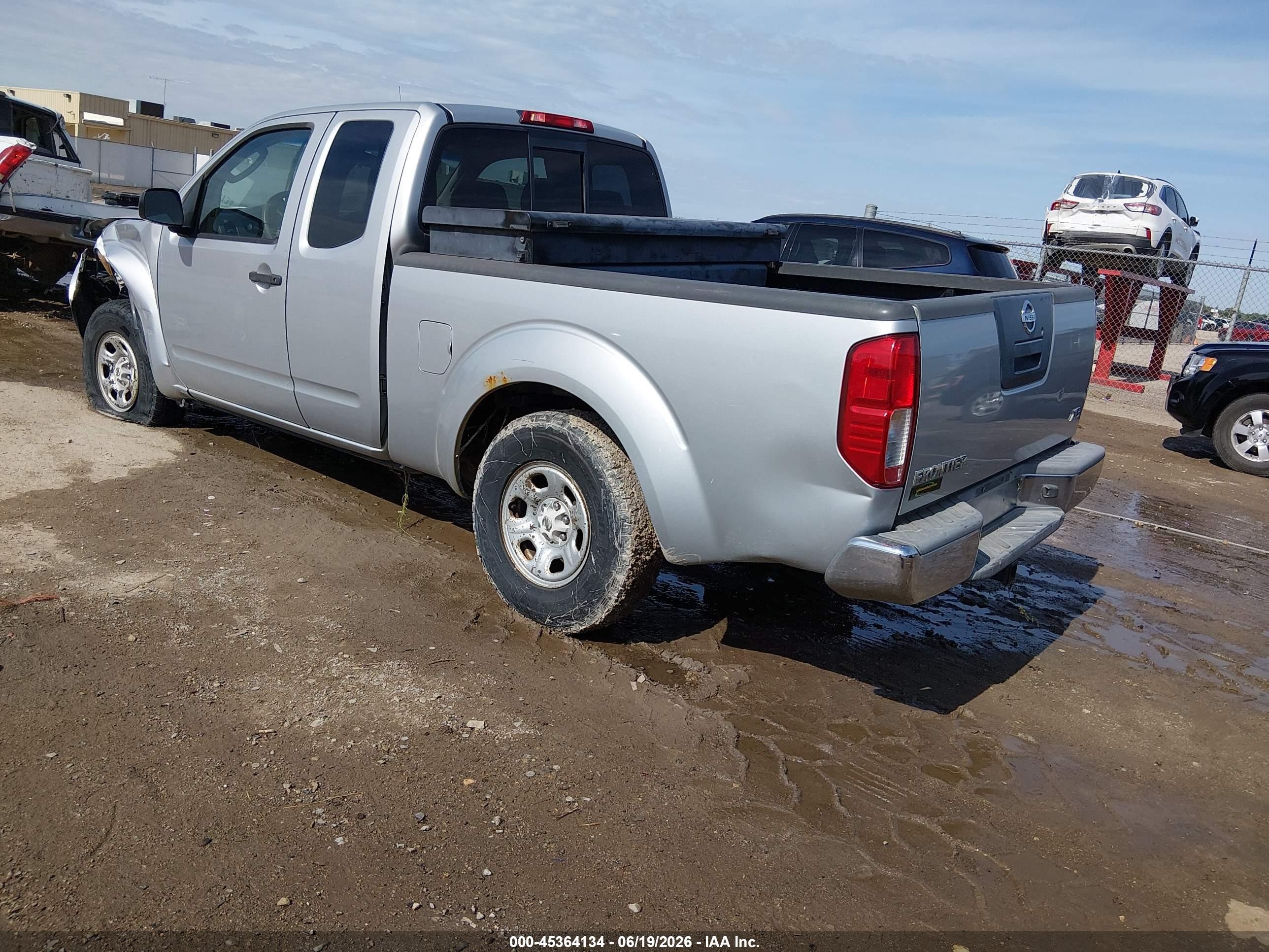 2007 Nissan Frontier Xe Gray vin: 1N6BD06TX7C448802