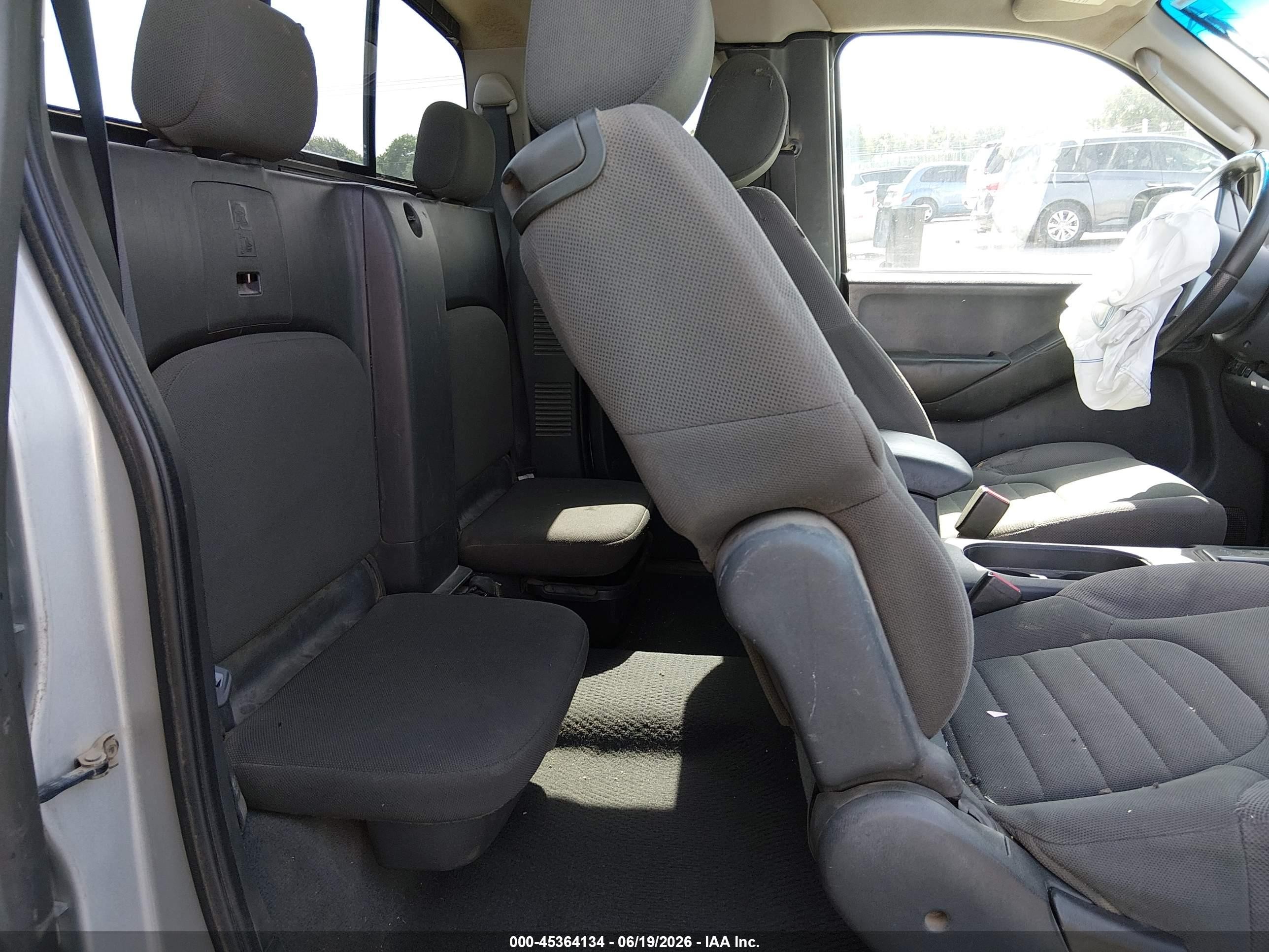2007 Nissan Frontier Xe Gray vin: 1N6BD06TX7C448802