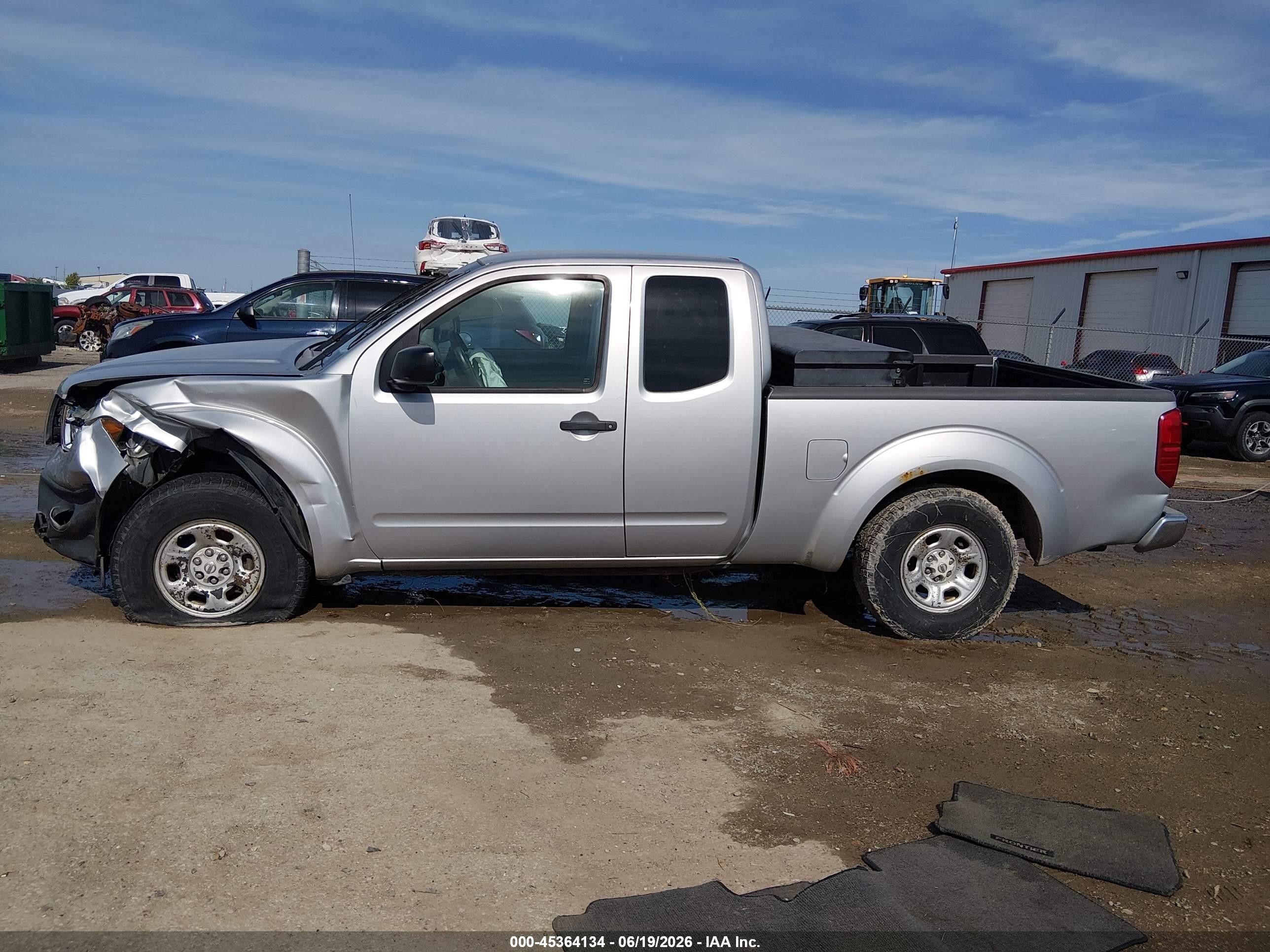 2007 Nissan Frontier Xe Gray vin: 1N6BD06TX7C448802