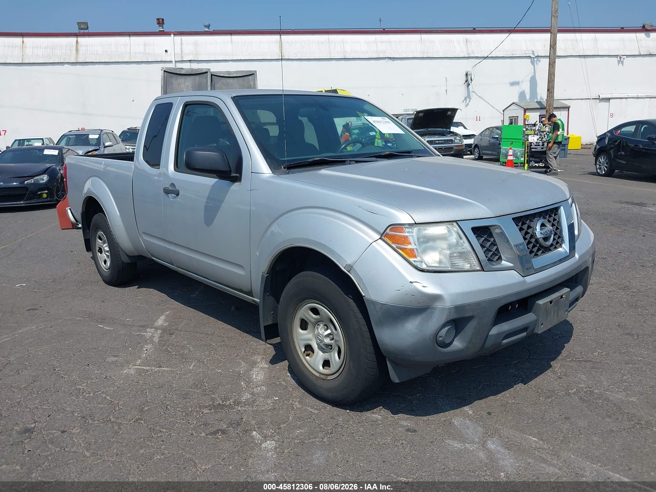 2011 Nissan Frontier S Silver vin: 1N6BD0CT0BC410119