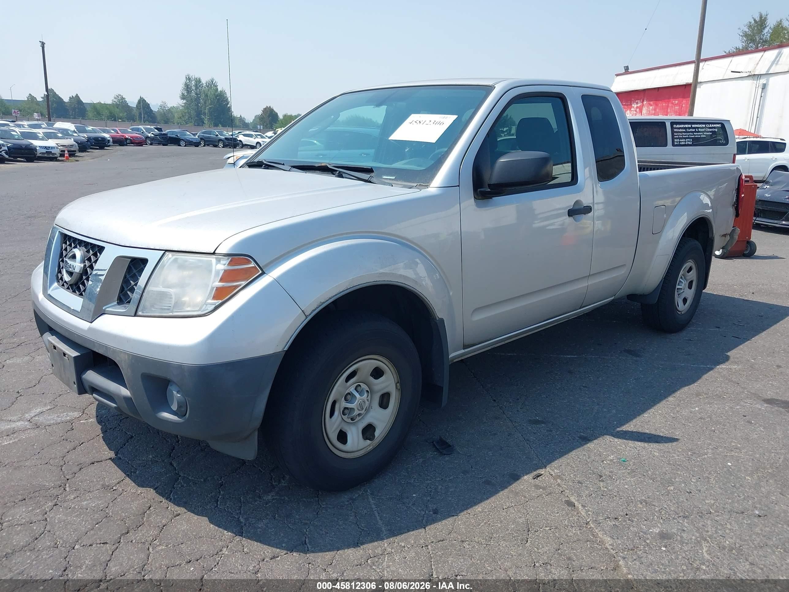 2011 Nissan Frontier S Silver vin: 1N6BD0CT0BC410119